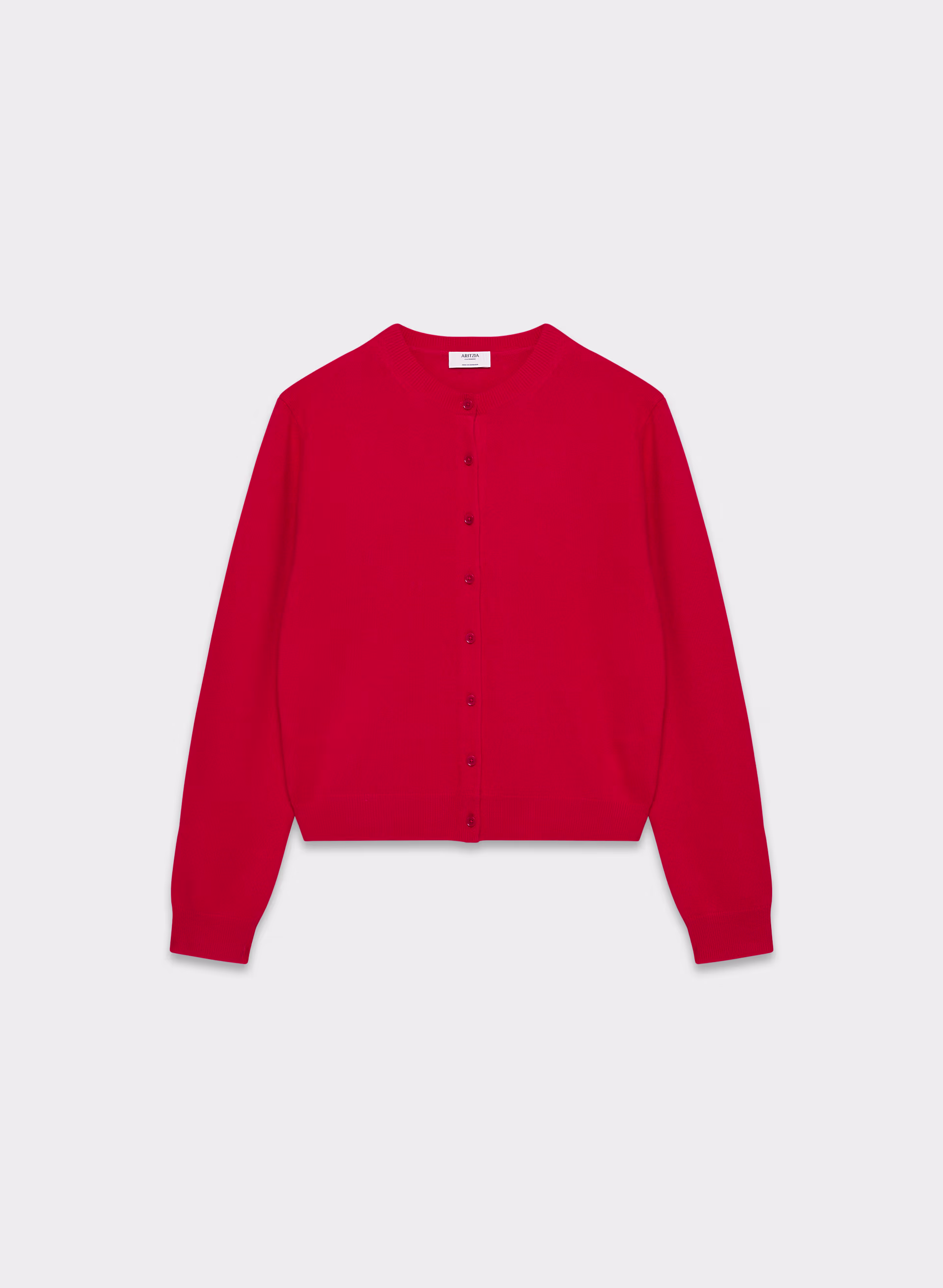 Bare Cashmere Crew Cardigan