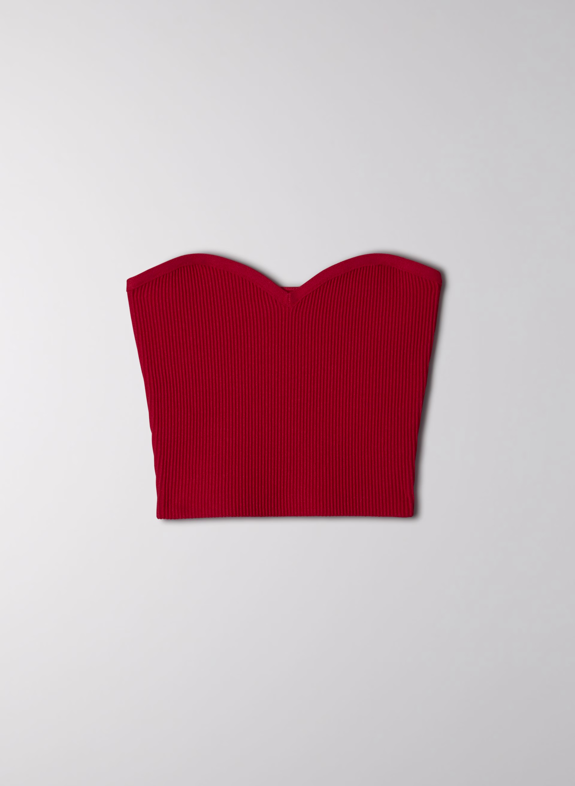 Sculpt Knit Sweetheart Tube Top