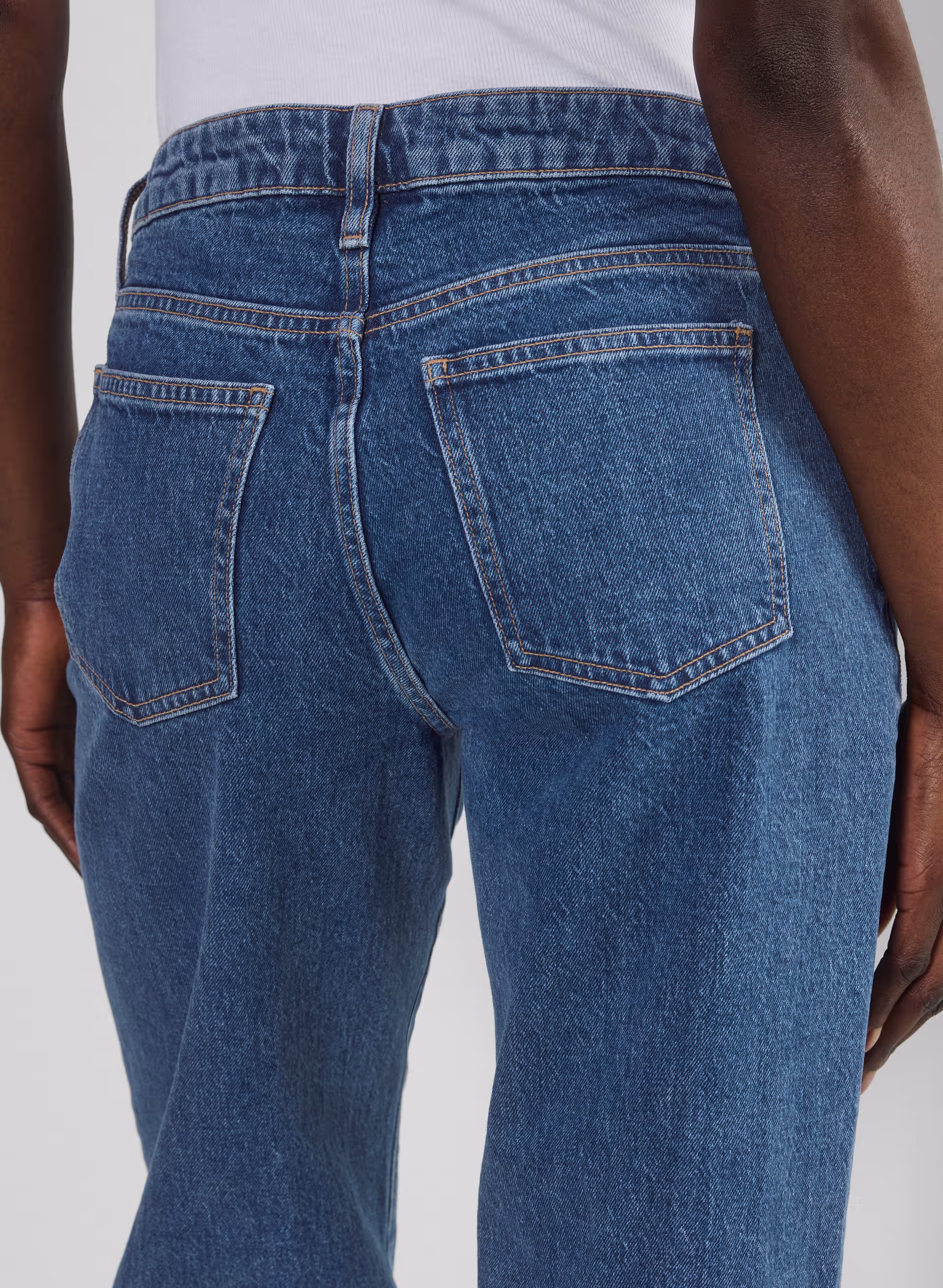 Salma Curve-fit Super Lo-rise Baggy Jean