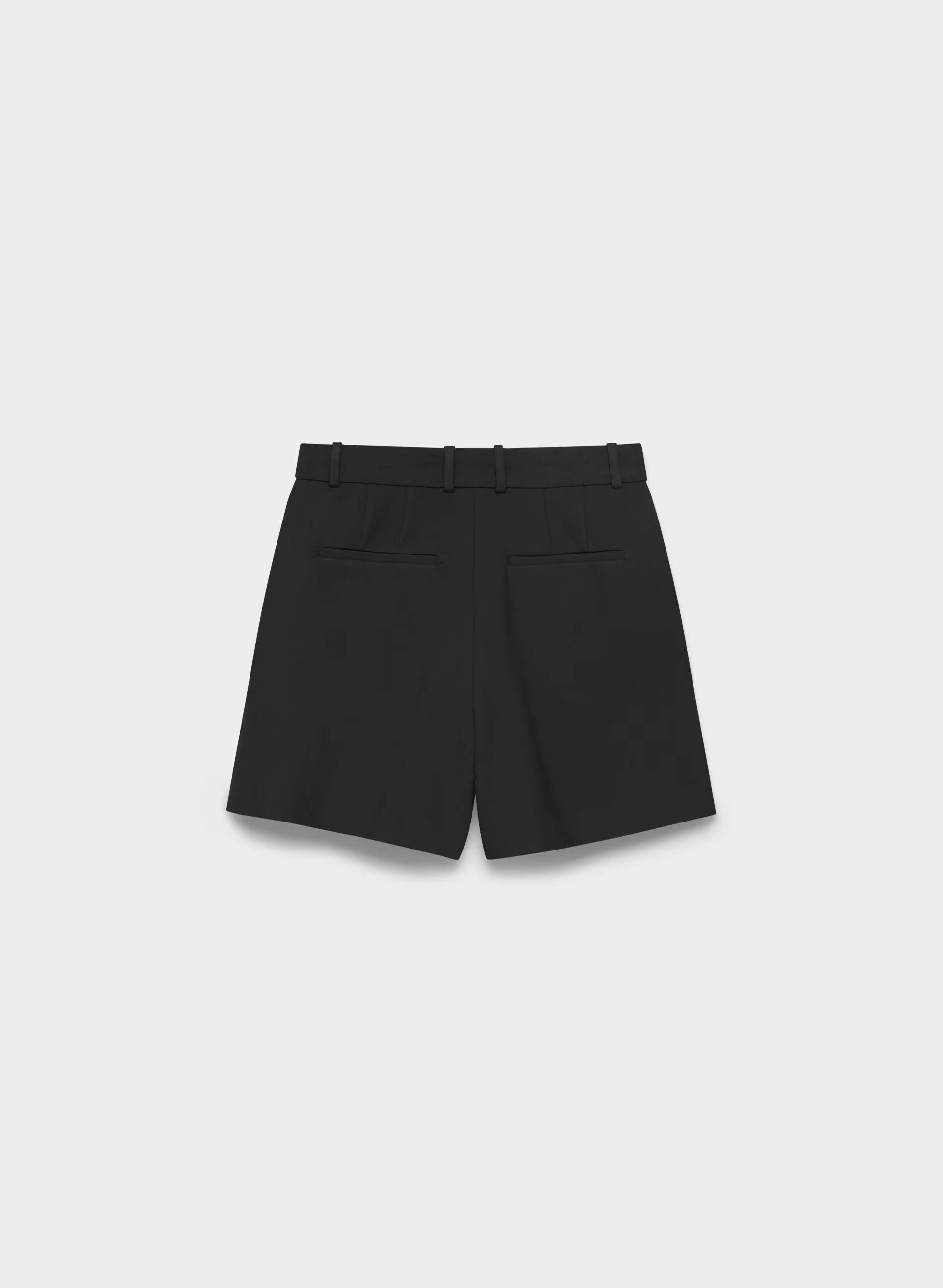 Pleated Mid-thigh Short