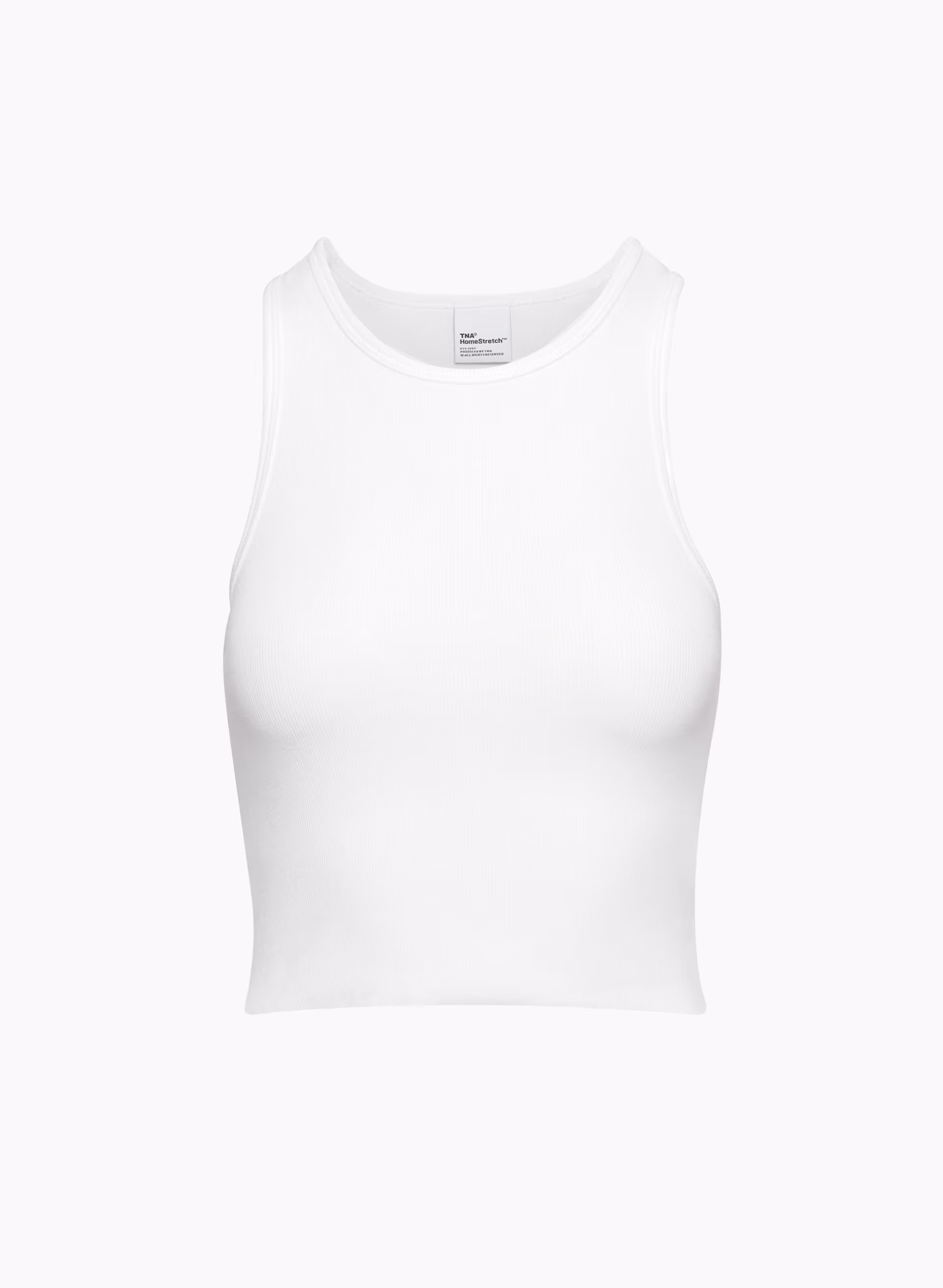 HomeStretch™ Rib Crew Waist Tank