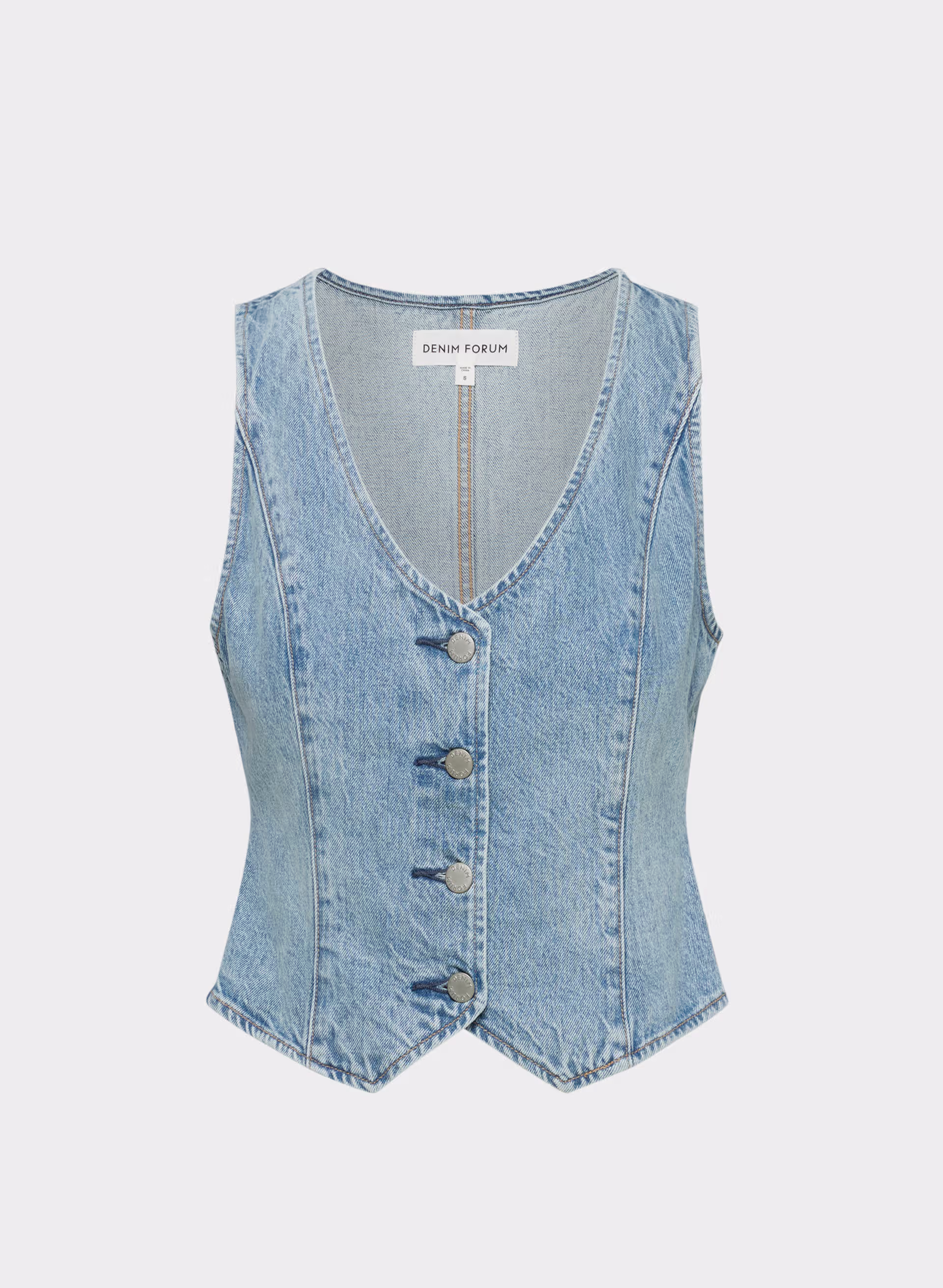 The '90s Mia Denim Vest