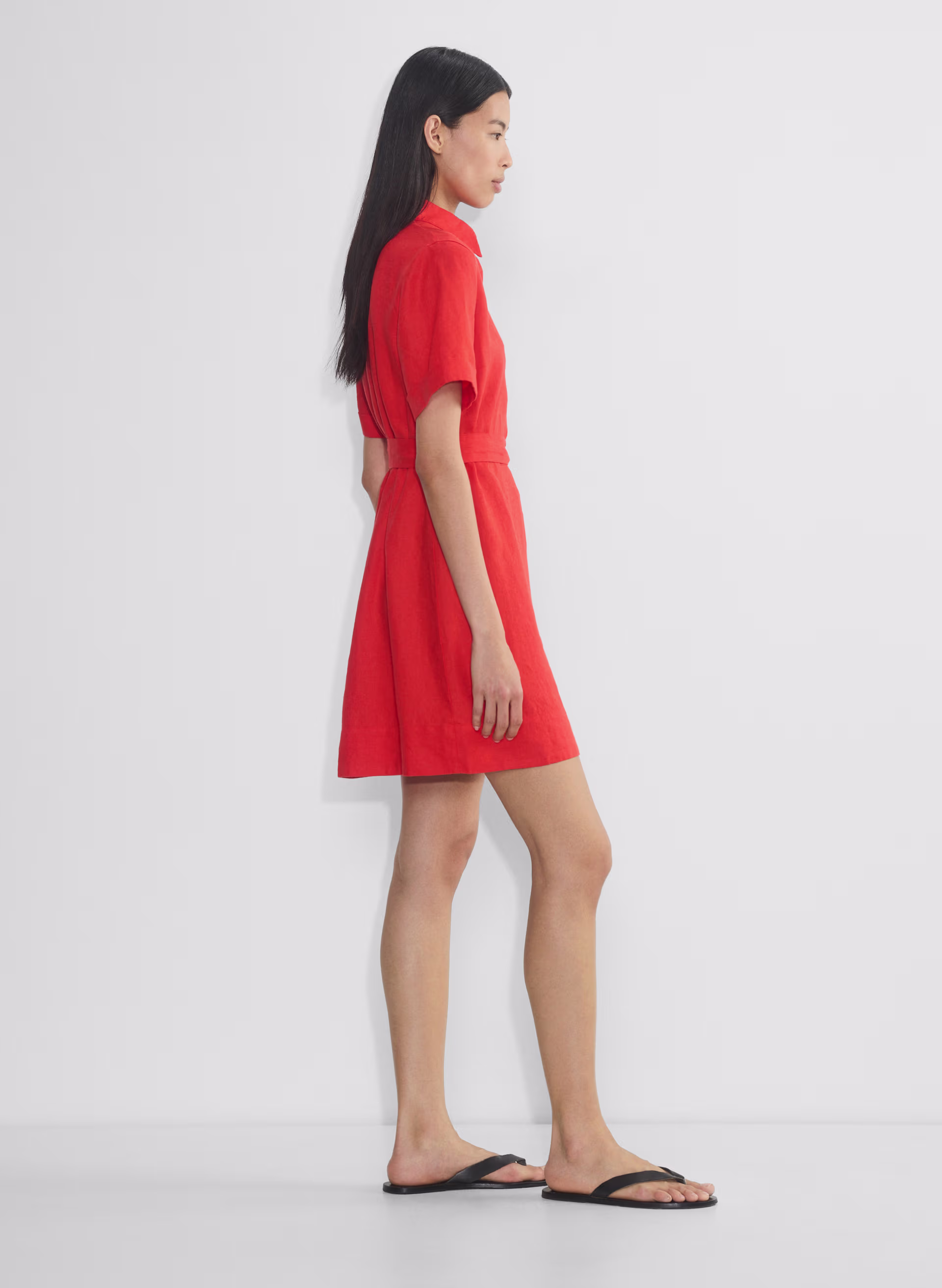 Eleta Linen Mini Dress