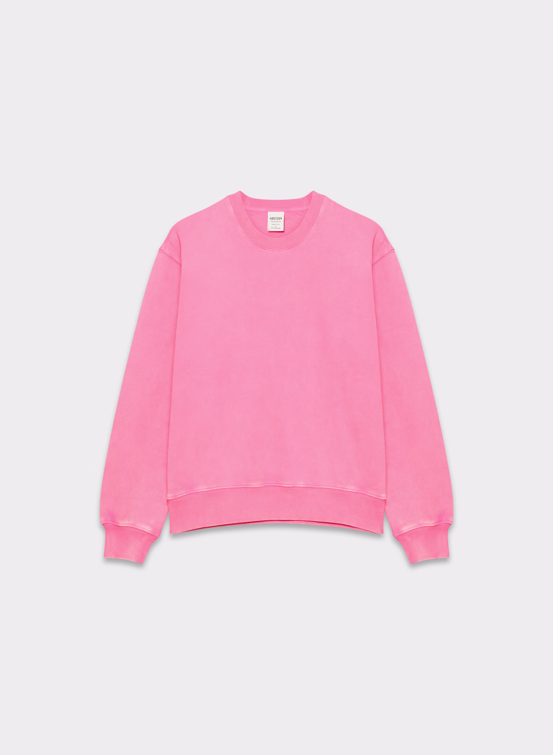 Cozy Sweatfleece Perfect Crew Sweatshirt