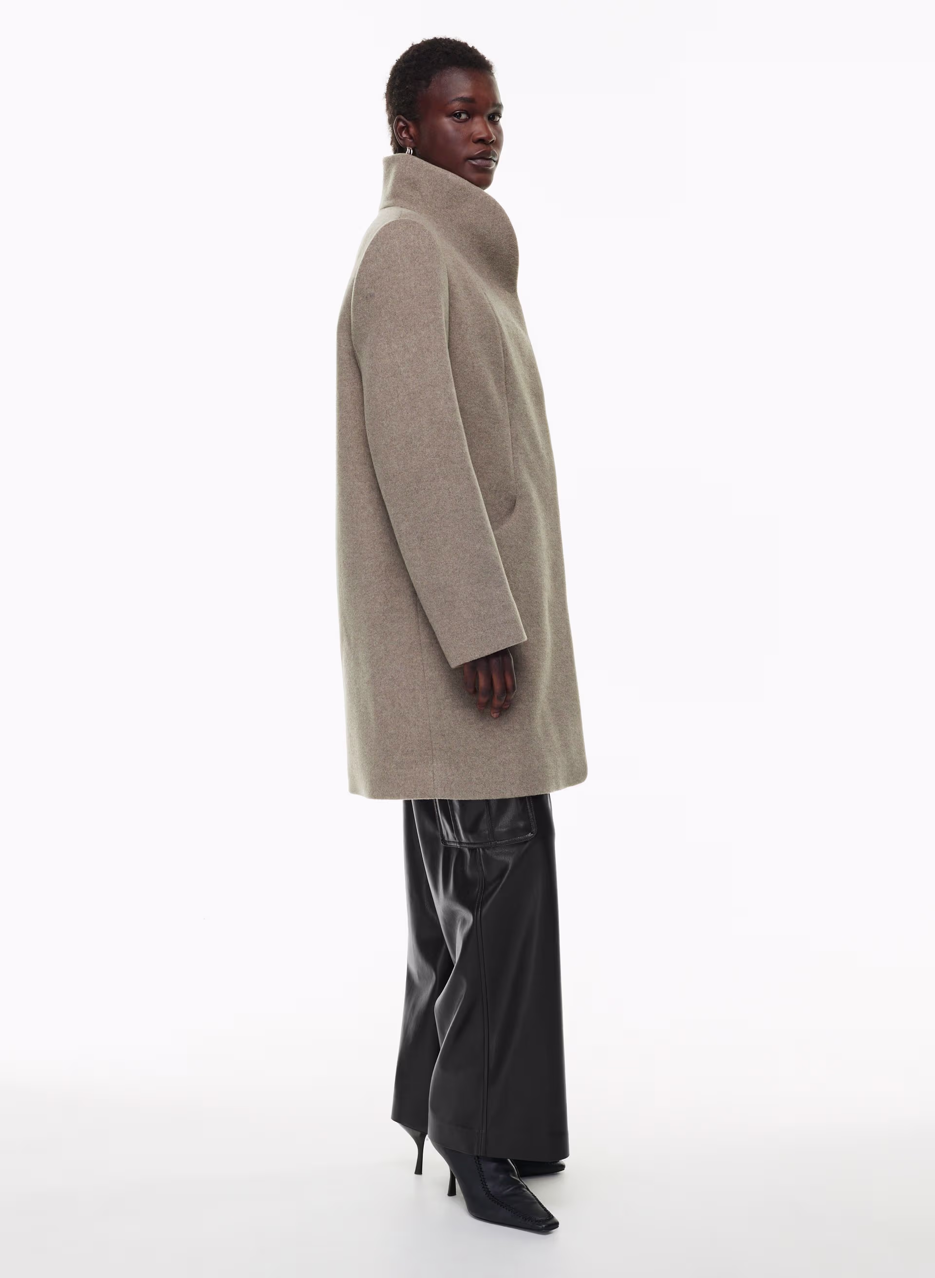 The Cocoon Coat New - Wool Cashmere