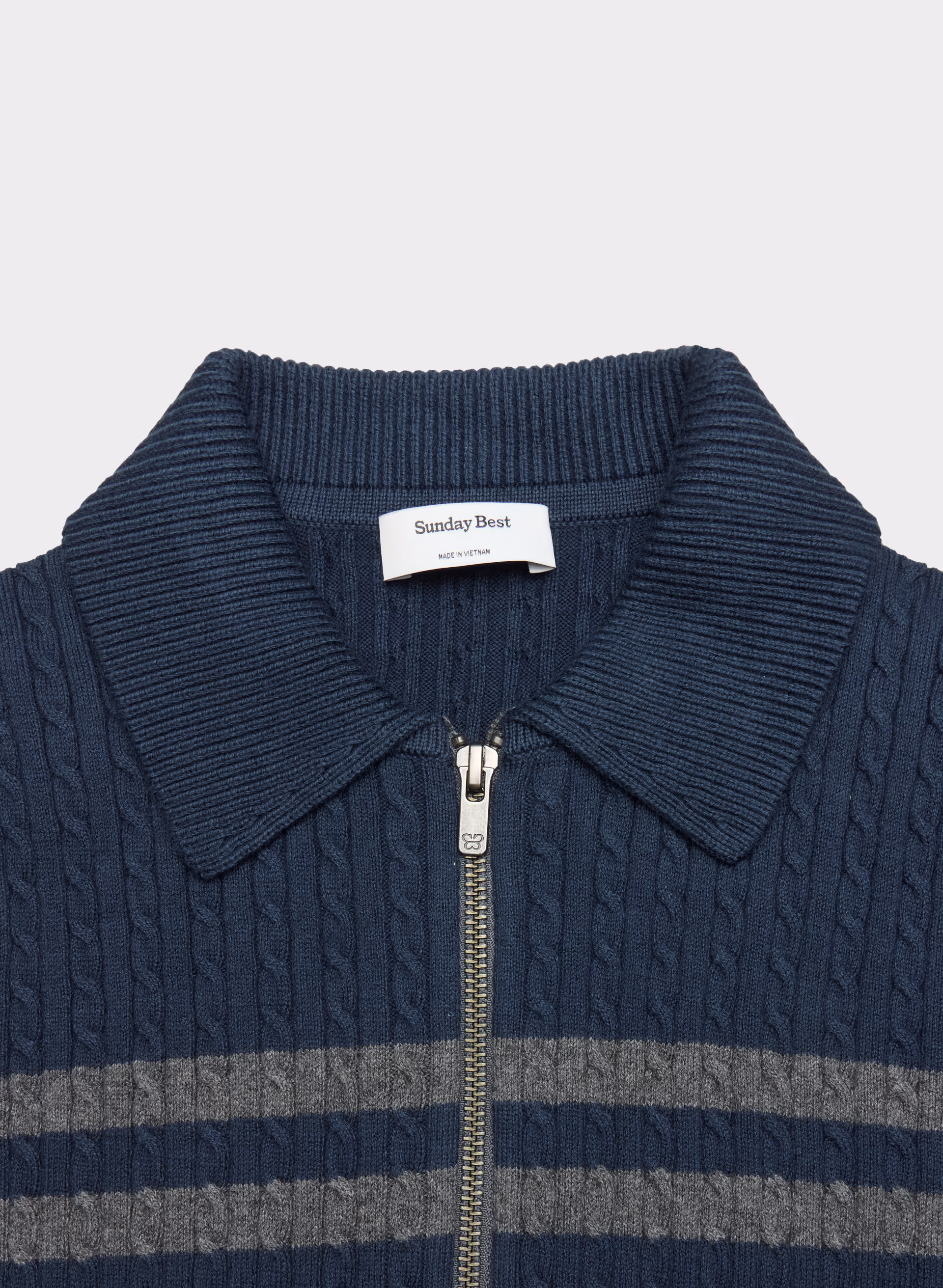 Cotton Charm™ Meadow Zip-up