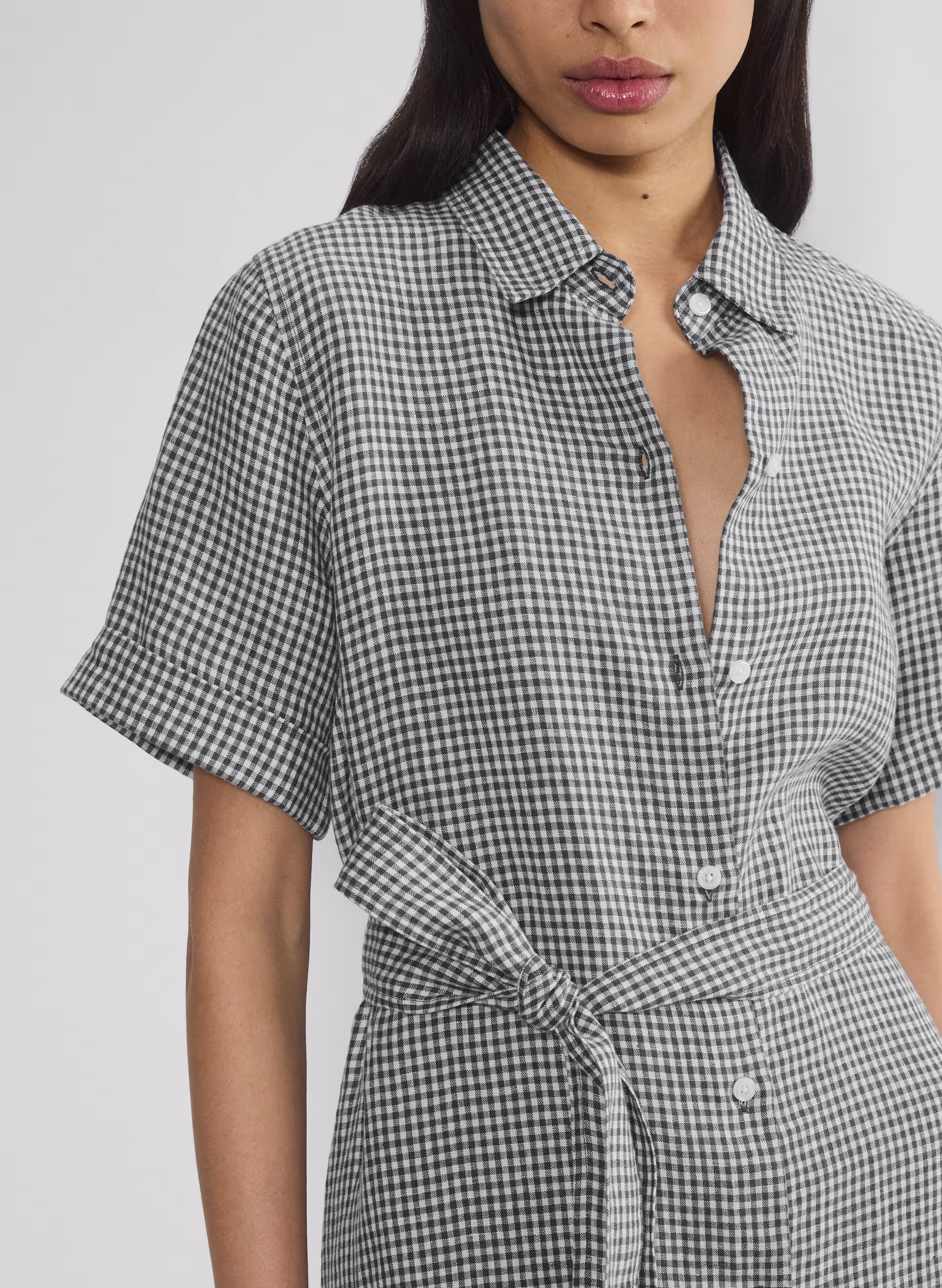 Eleta Linen Mini Dress