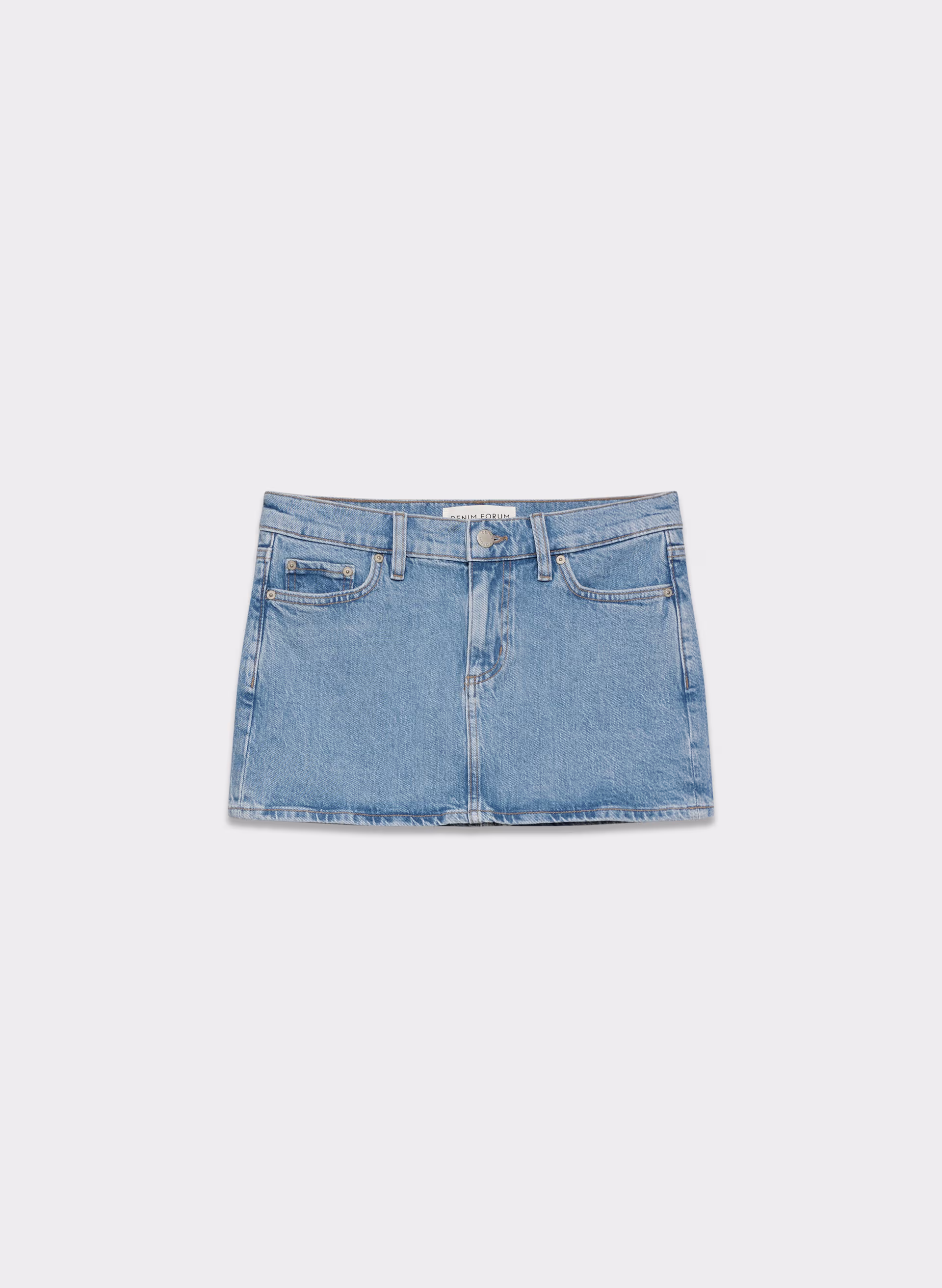 Alba Micro Denim Skirt