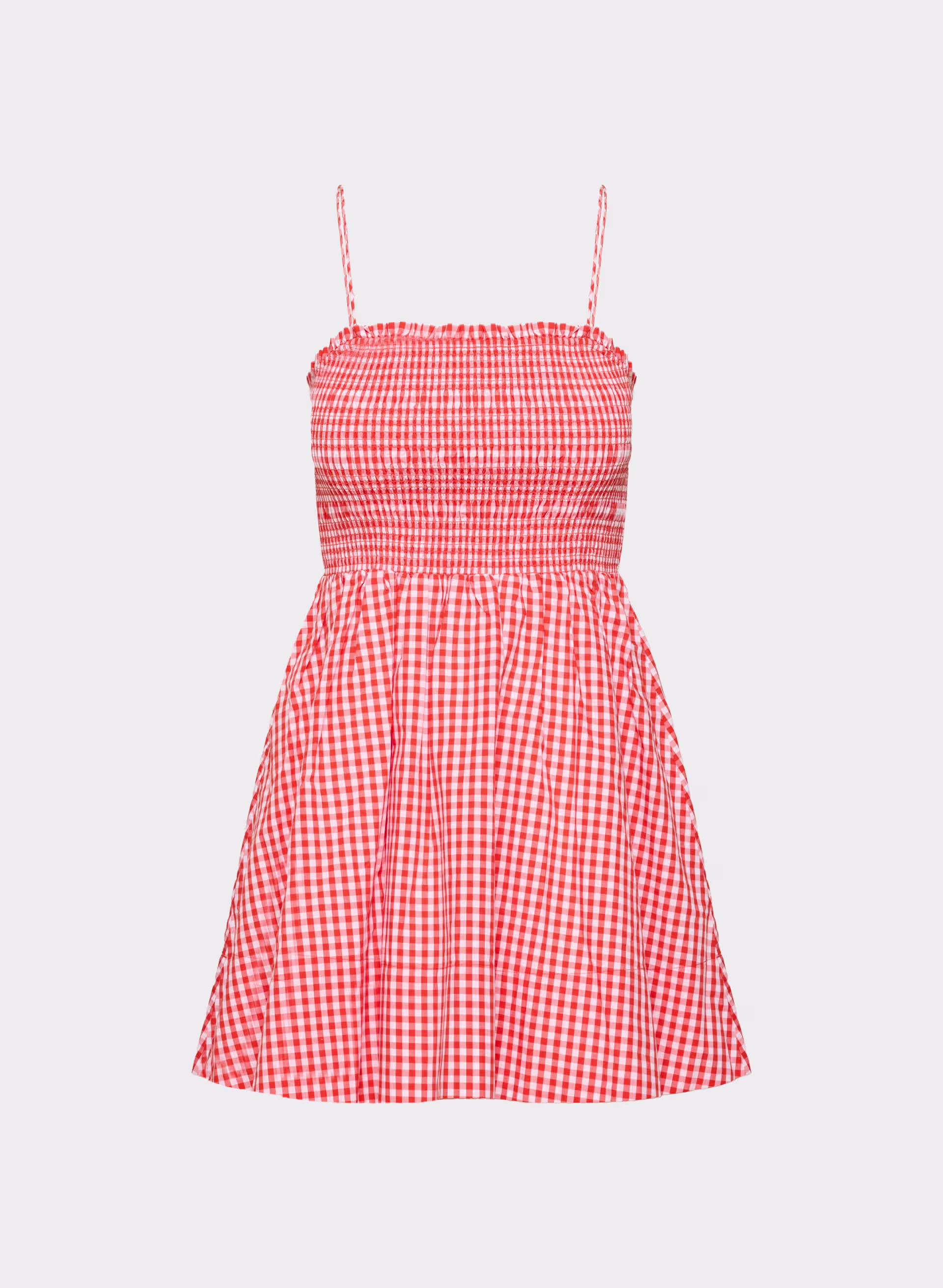 Peachy Poplin Dress