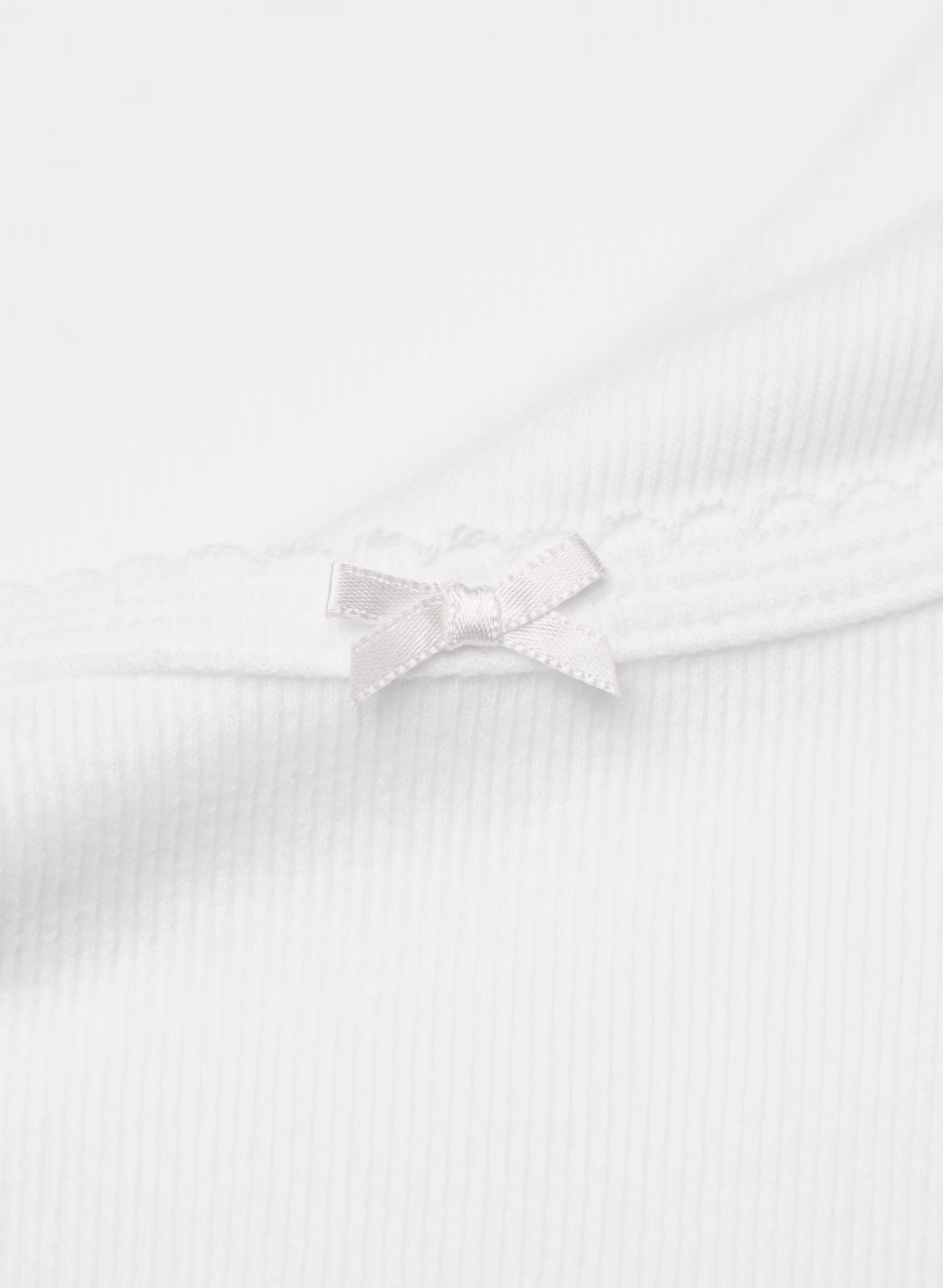 Homestretch™ Rib Lace Scoopneck Longsleeve