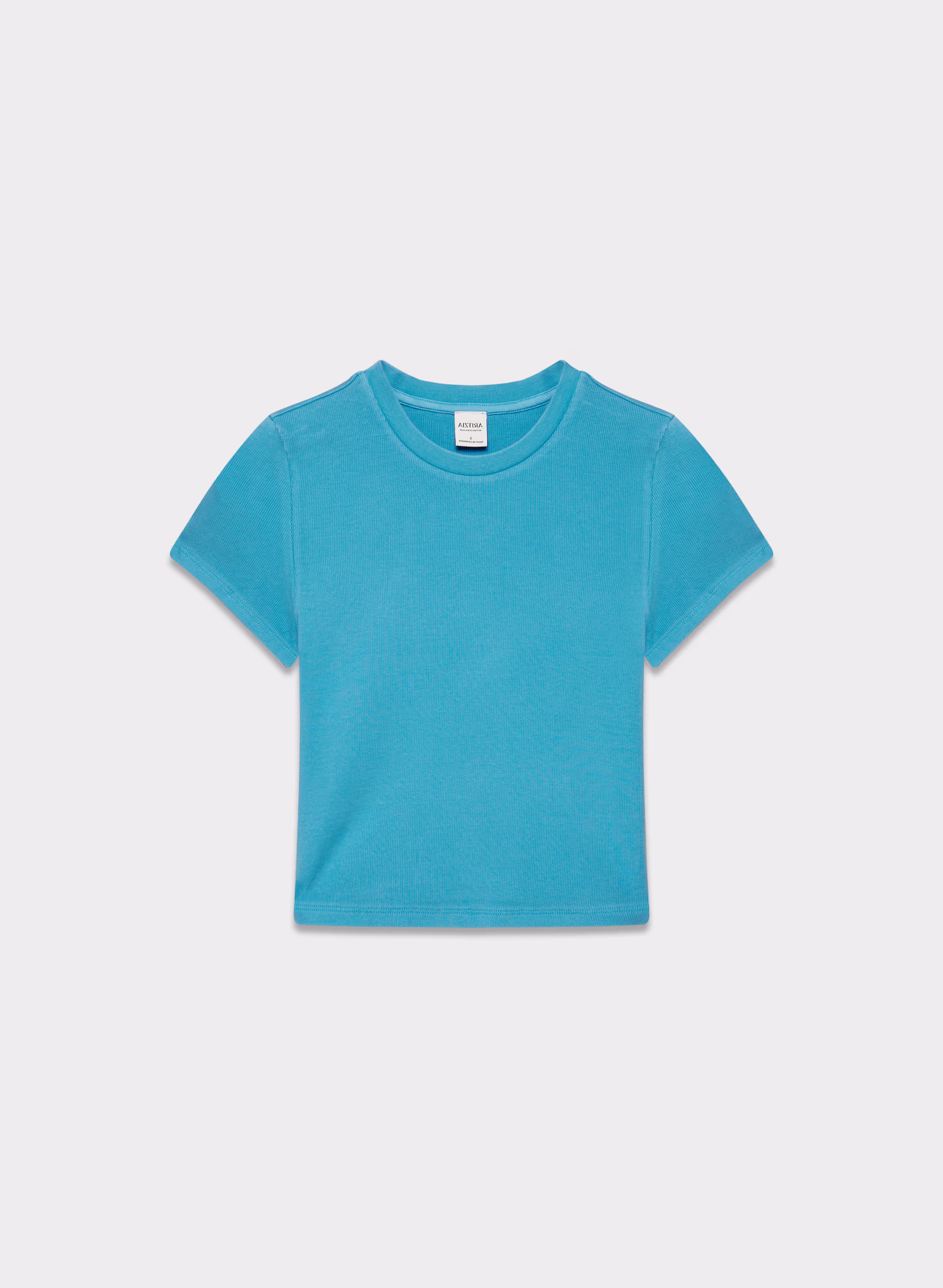 HomeStretch™ Rib Crew Waist T-Shirt