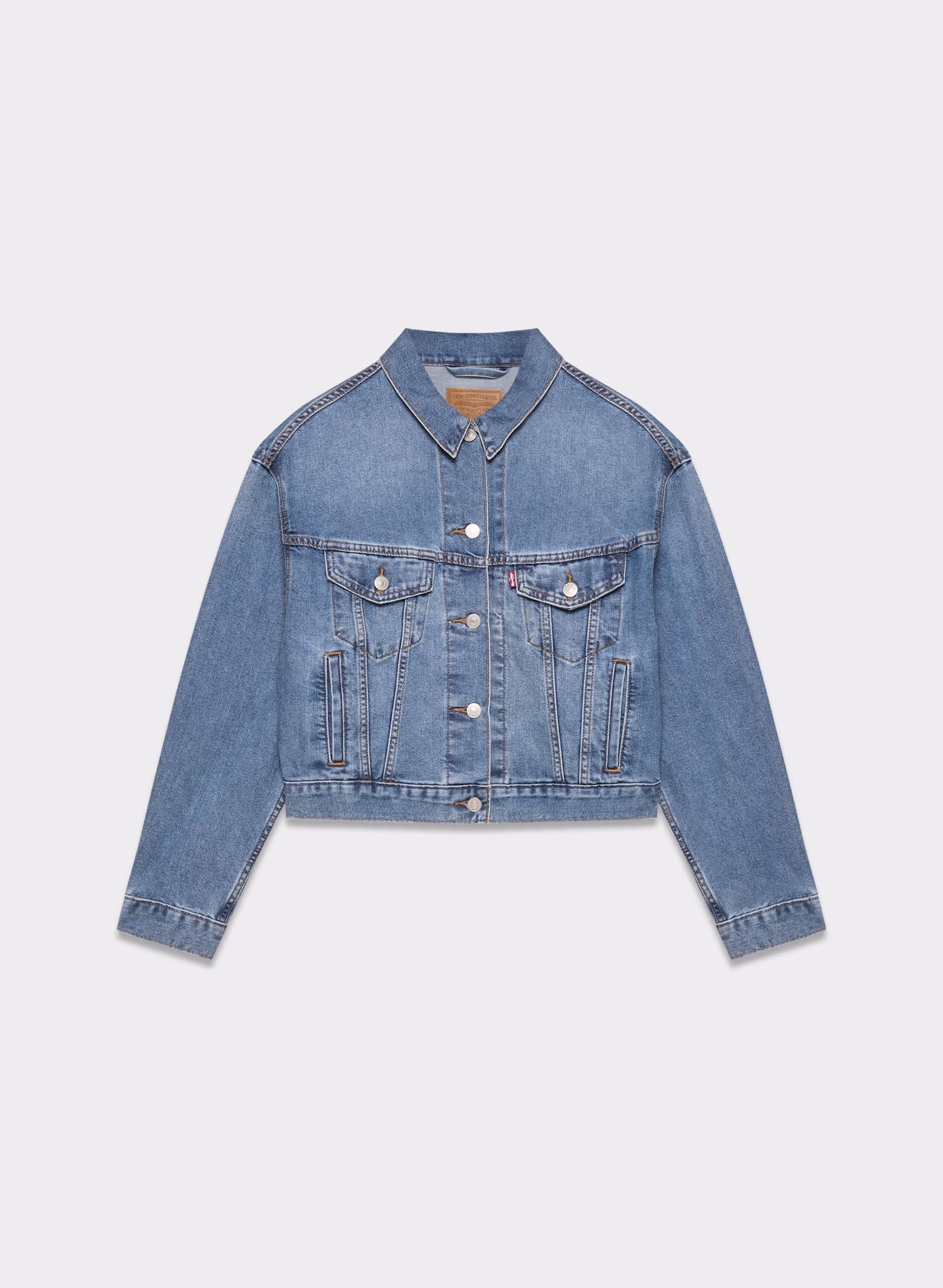 Shrunken '90s Trucker Jacket
