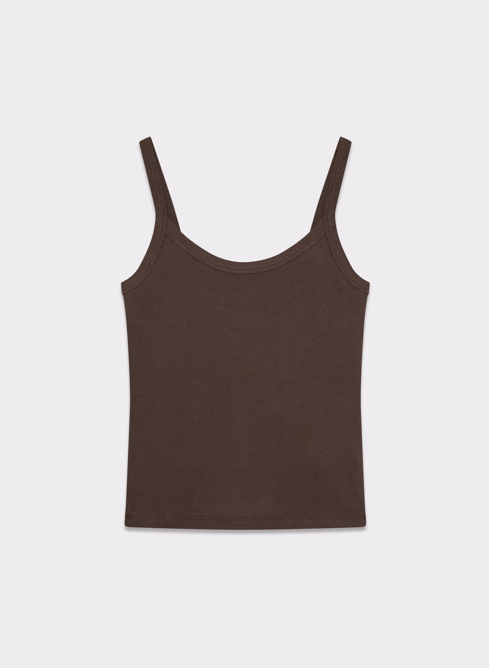 HomeStretch™ Rib Scoopneck Cami Tank