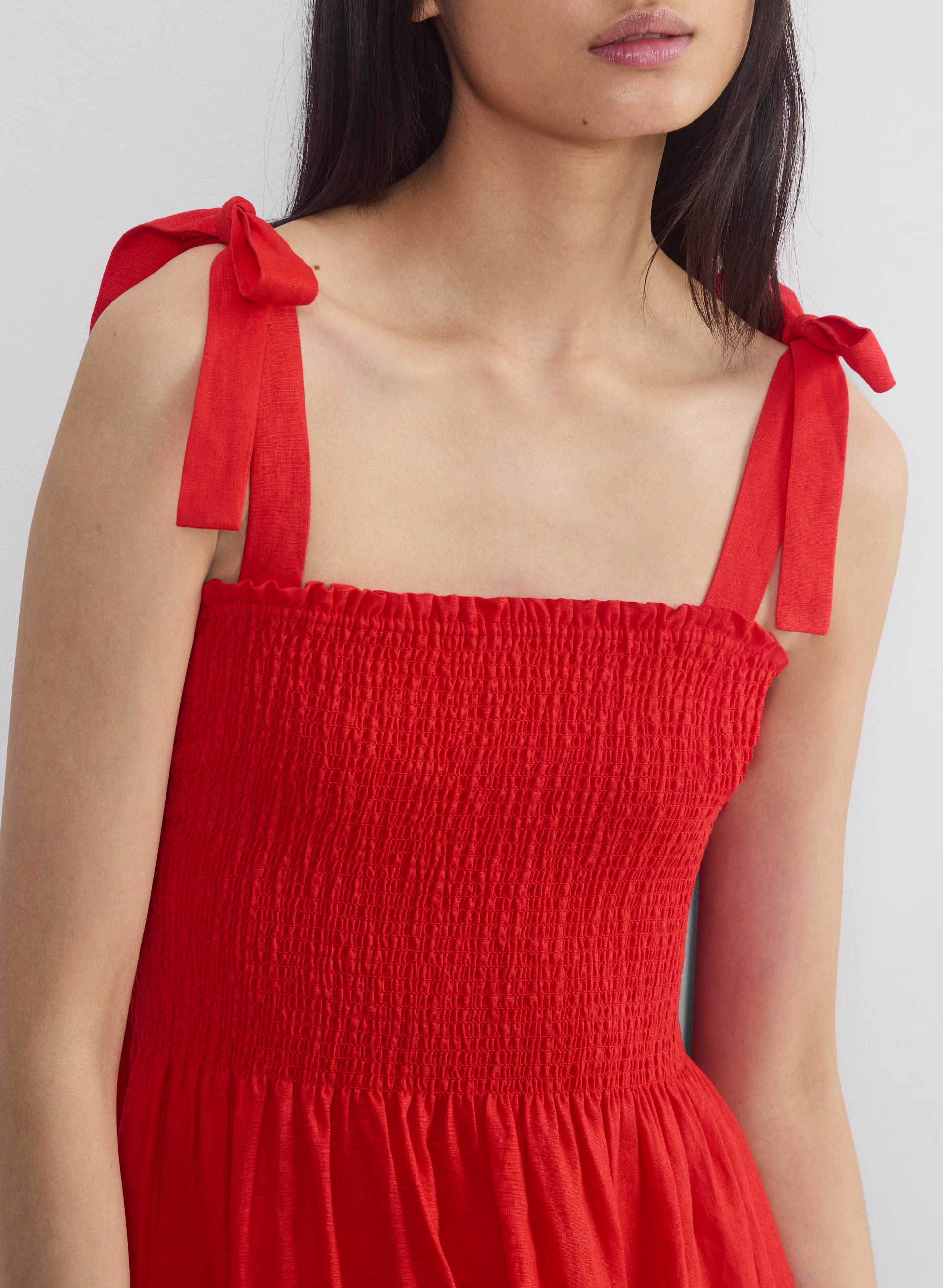 Golden Hour Linen Dress