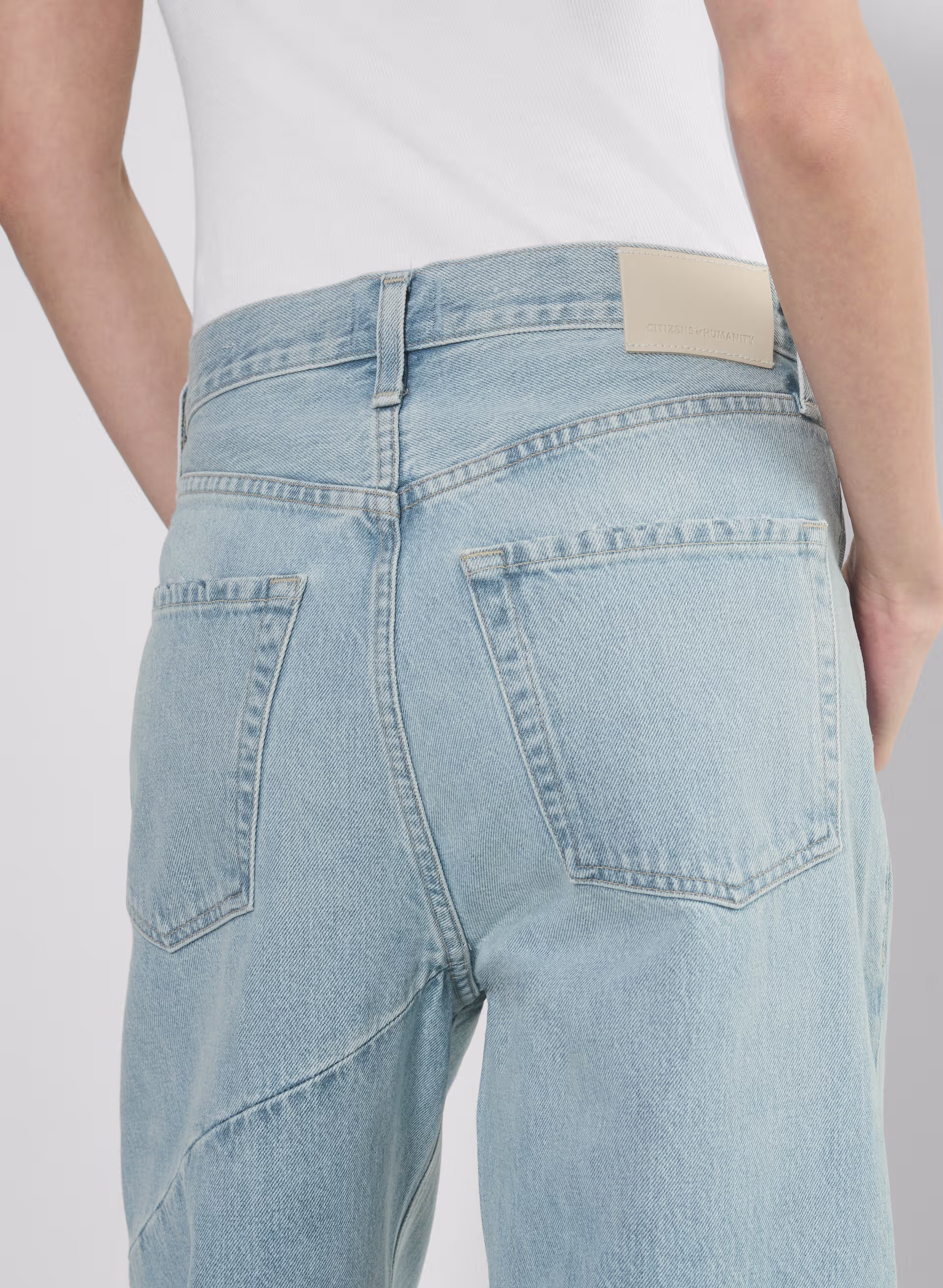 Ayla Baggy Cuffed Jean
