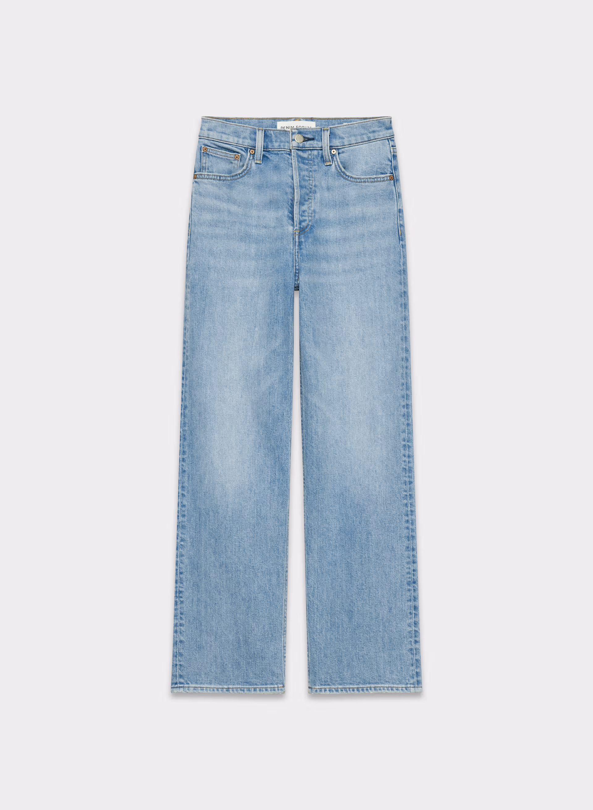 Denim Forum The Arlo Hi-rise Straight Jean