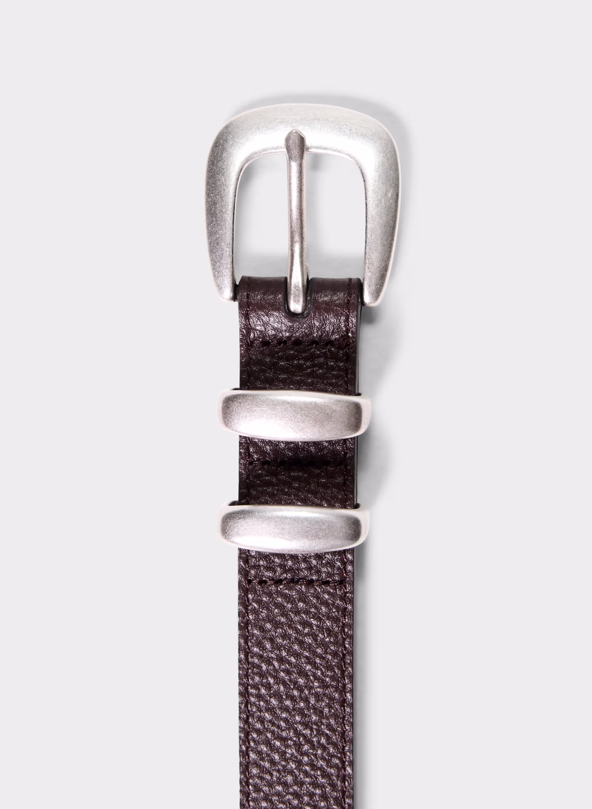 Legendary Solid Brass Leather Belt
