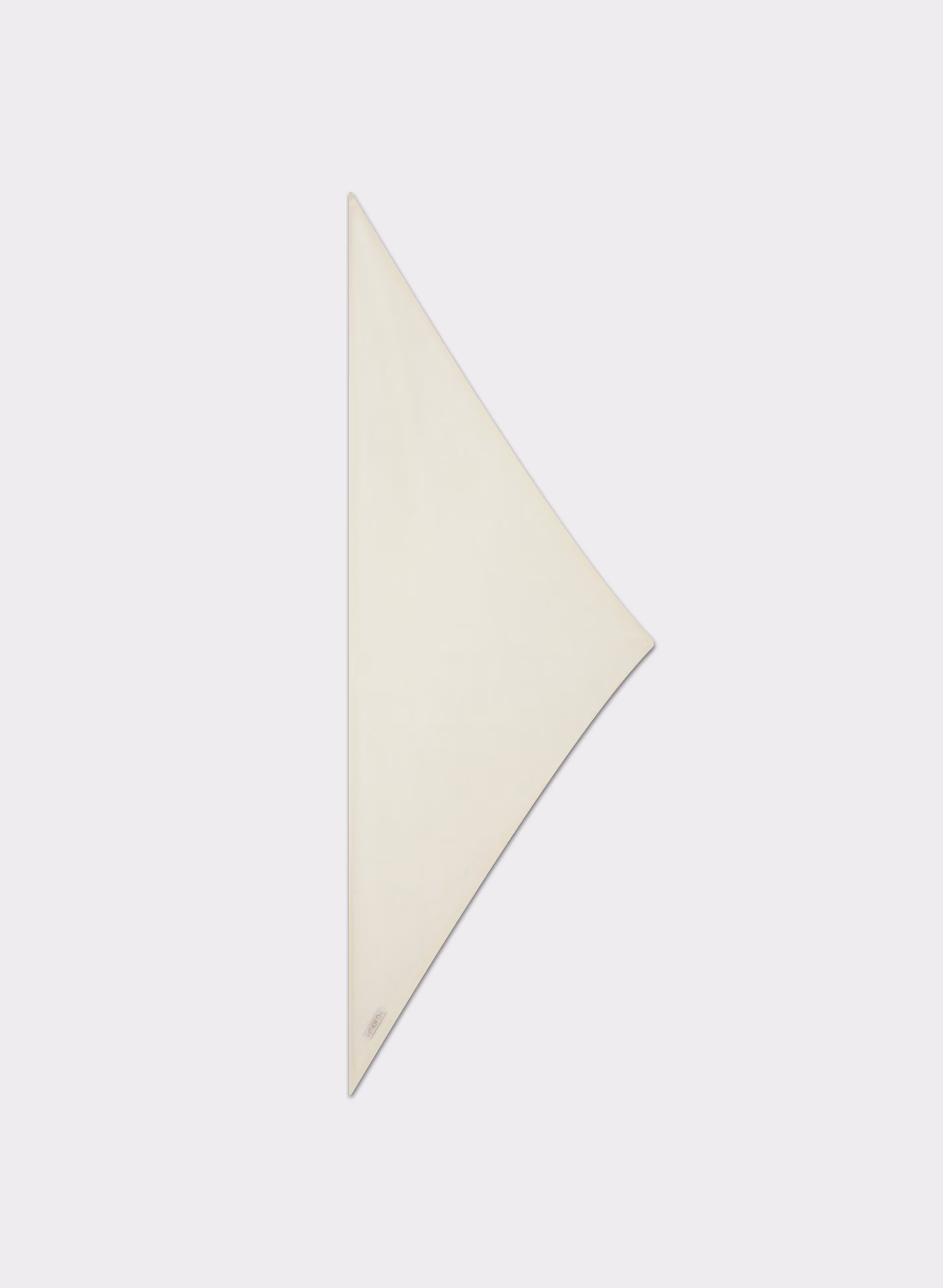 Brushed Cashmere Triangle Scarf