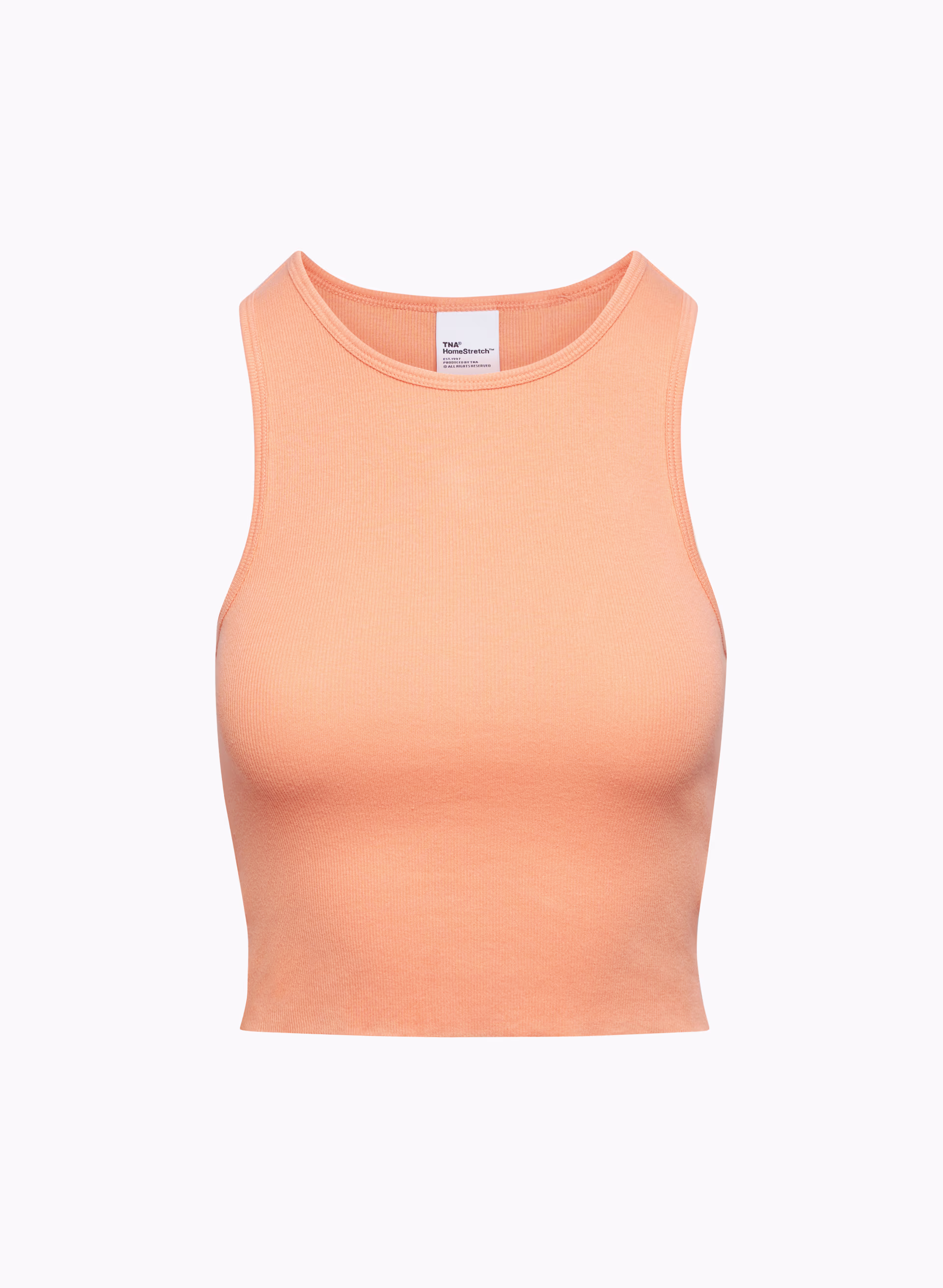 HomeStretch™ Rib Crew Waist Tank