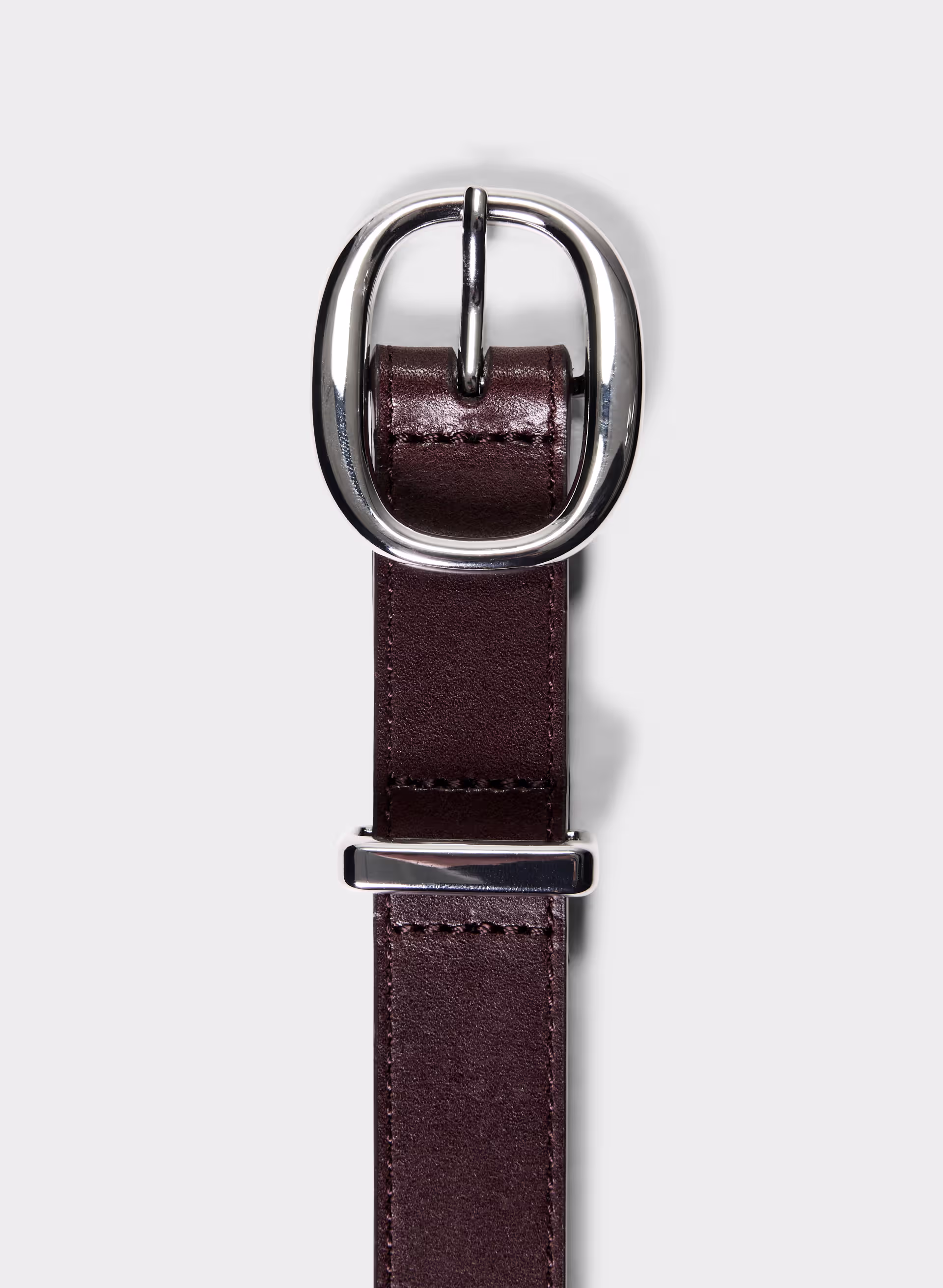 Lifetime Solid Brass Leather Belt