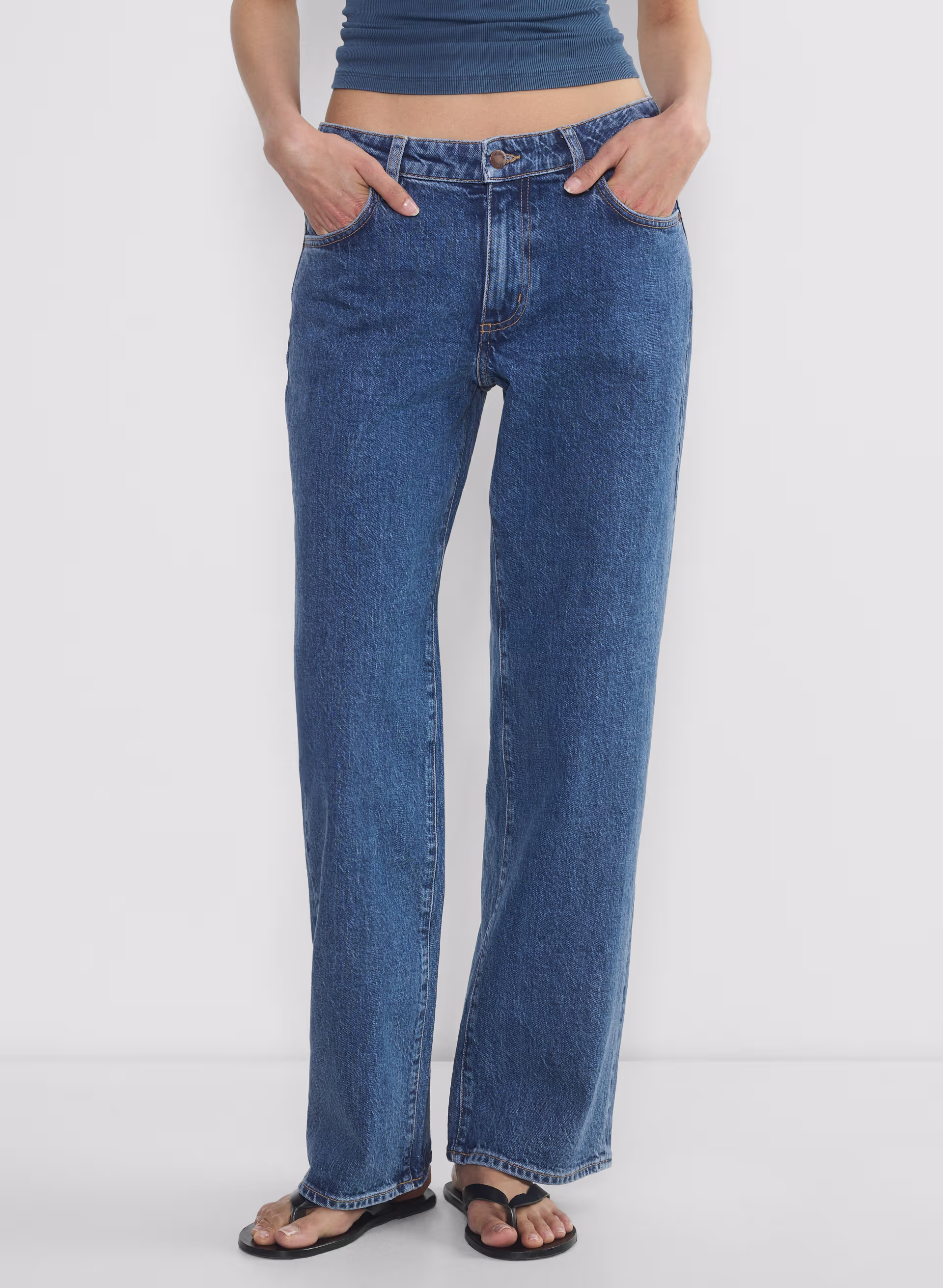 Salma Super Lo-rise Straight Jean