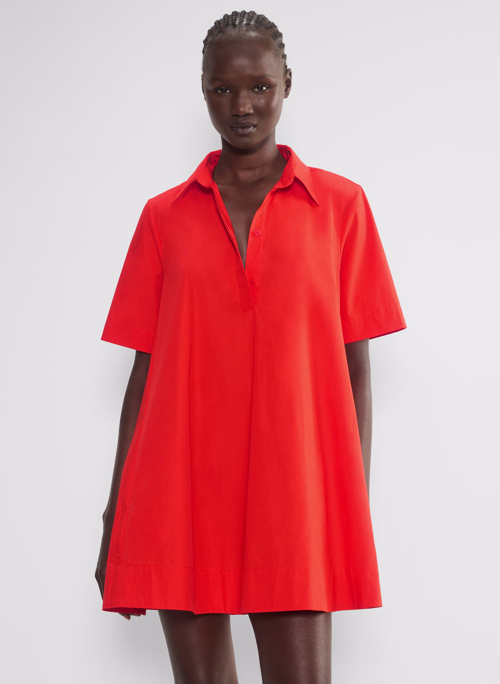 Resolute Poplin Dress