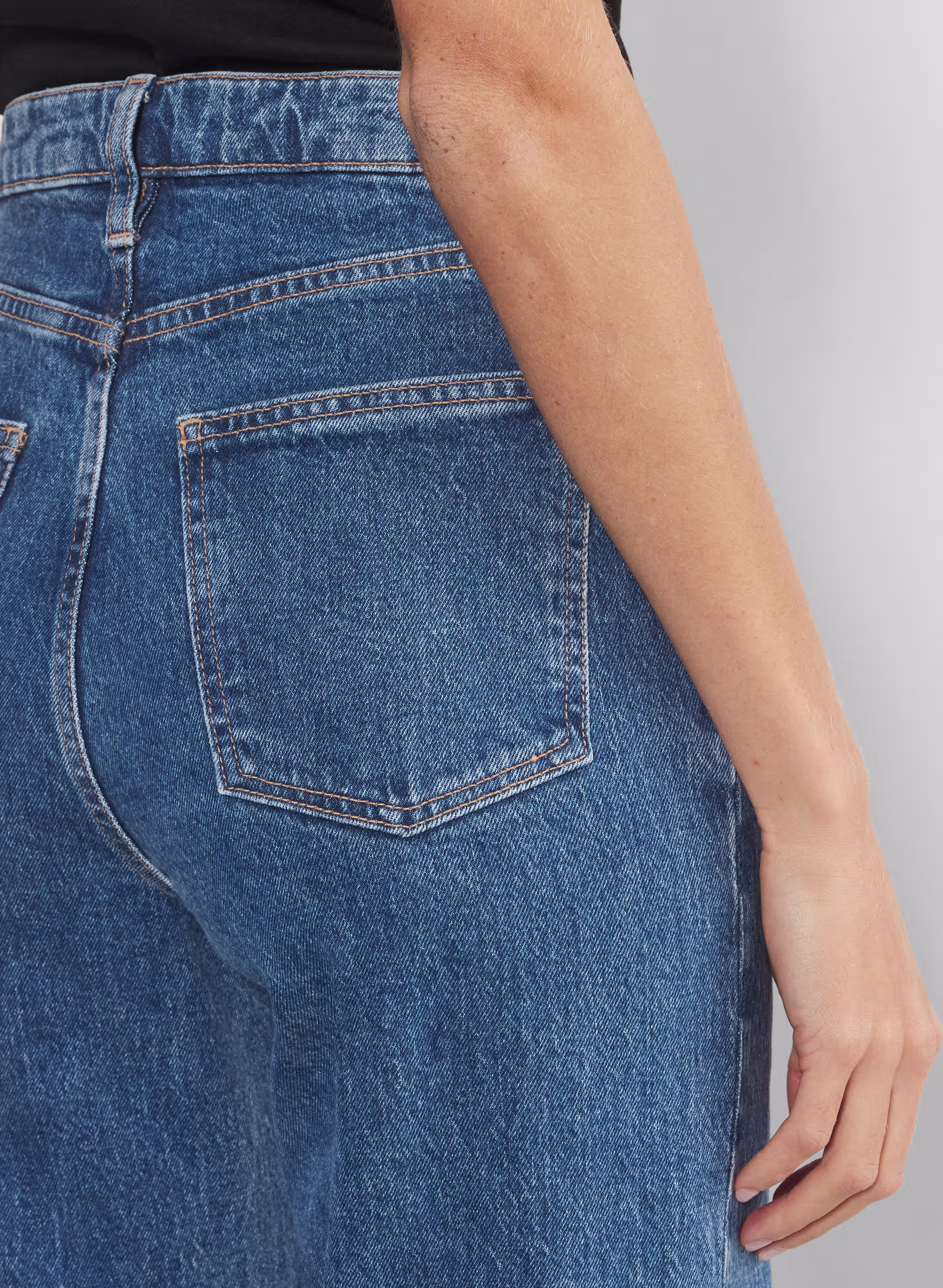 Denim Forum Remy Hi-rise Wide Jean