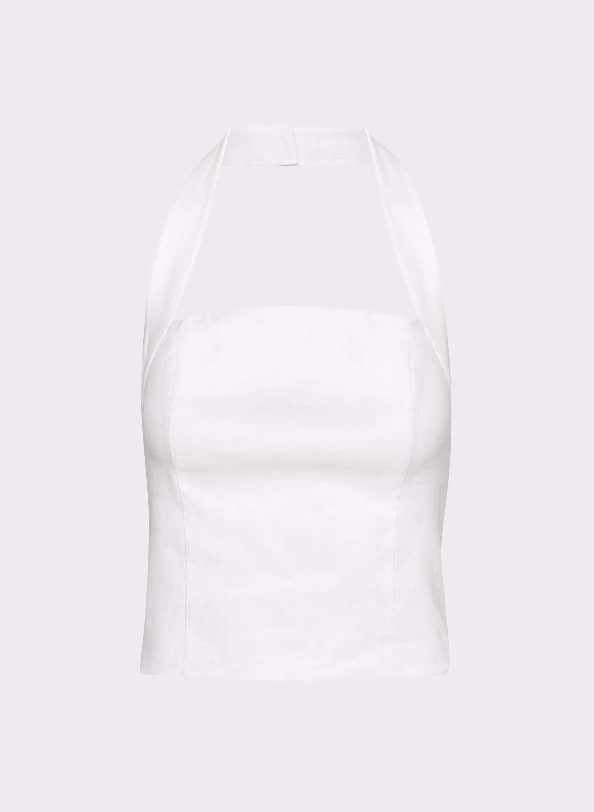 Whisper Linen Halter Top