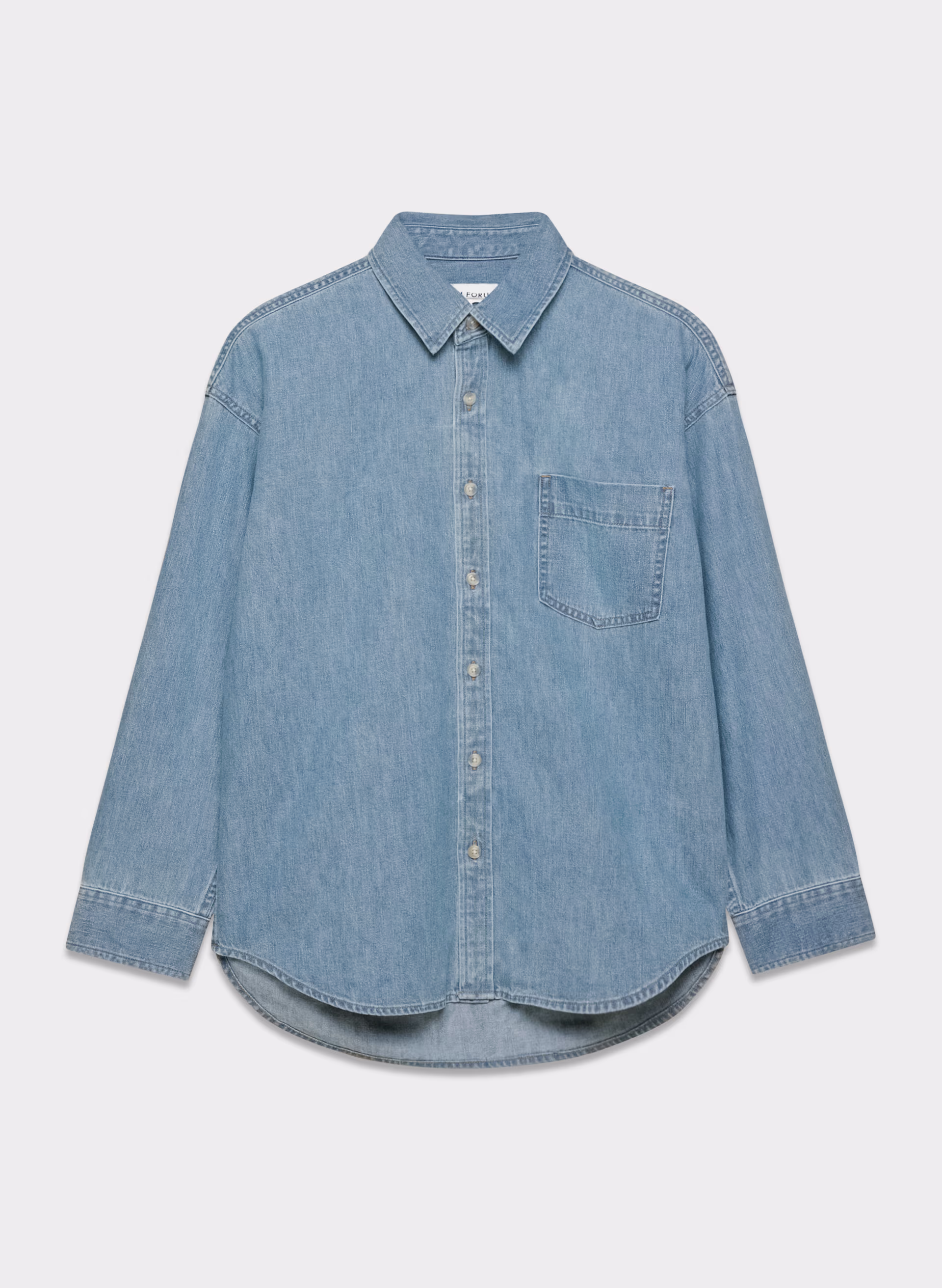 The '80s Comfy Denim Shirt