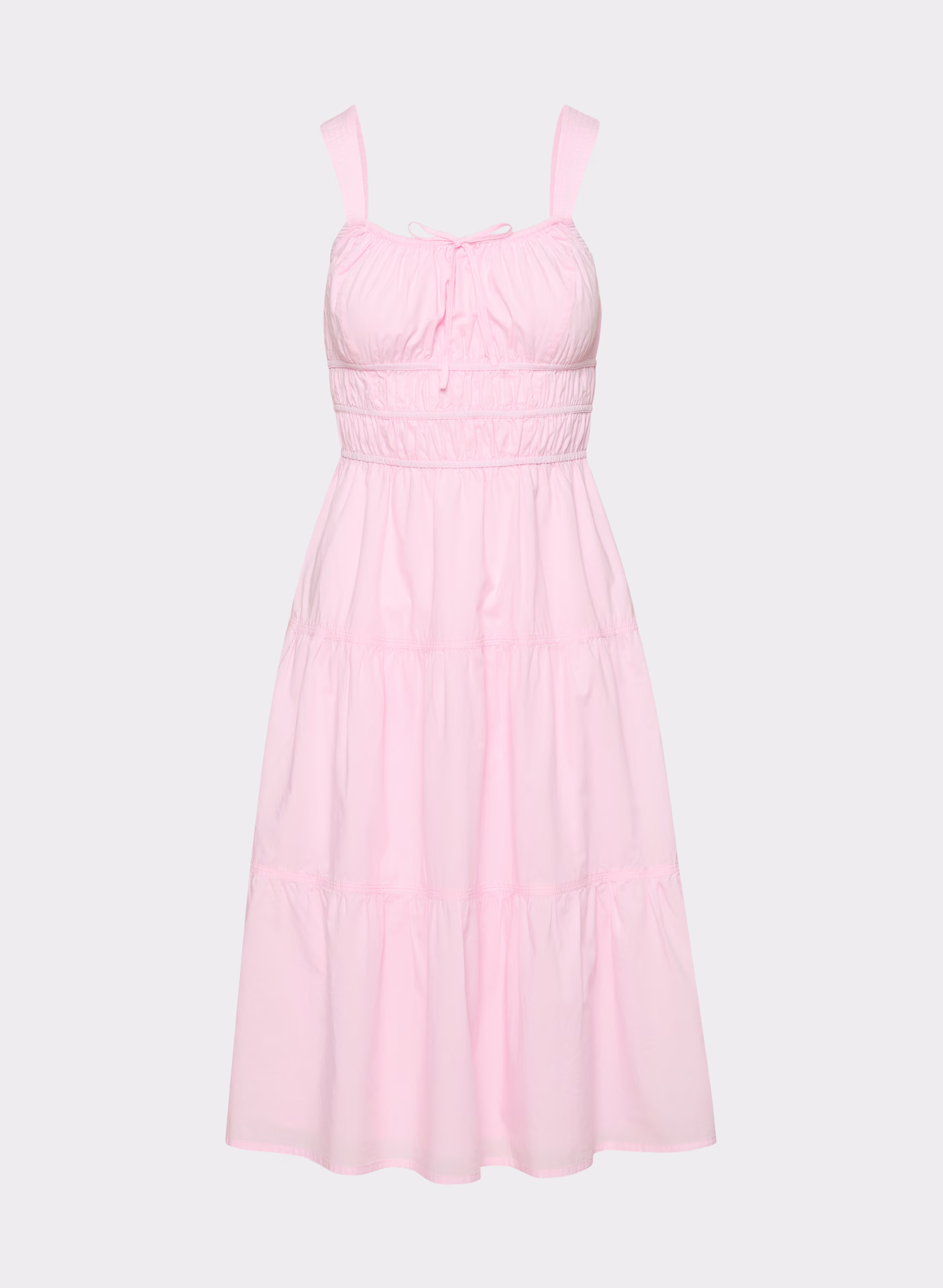 Martine Poplin Midi Dress