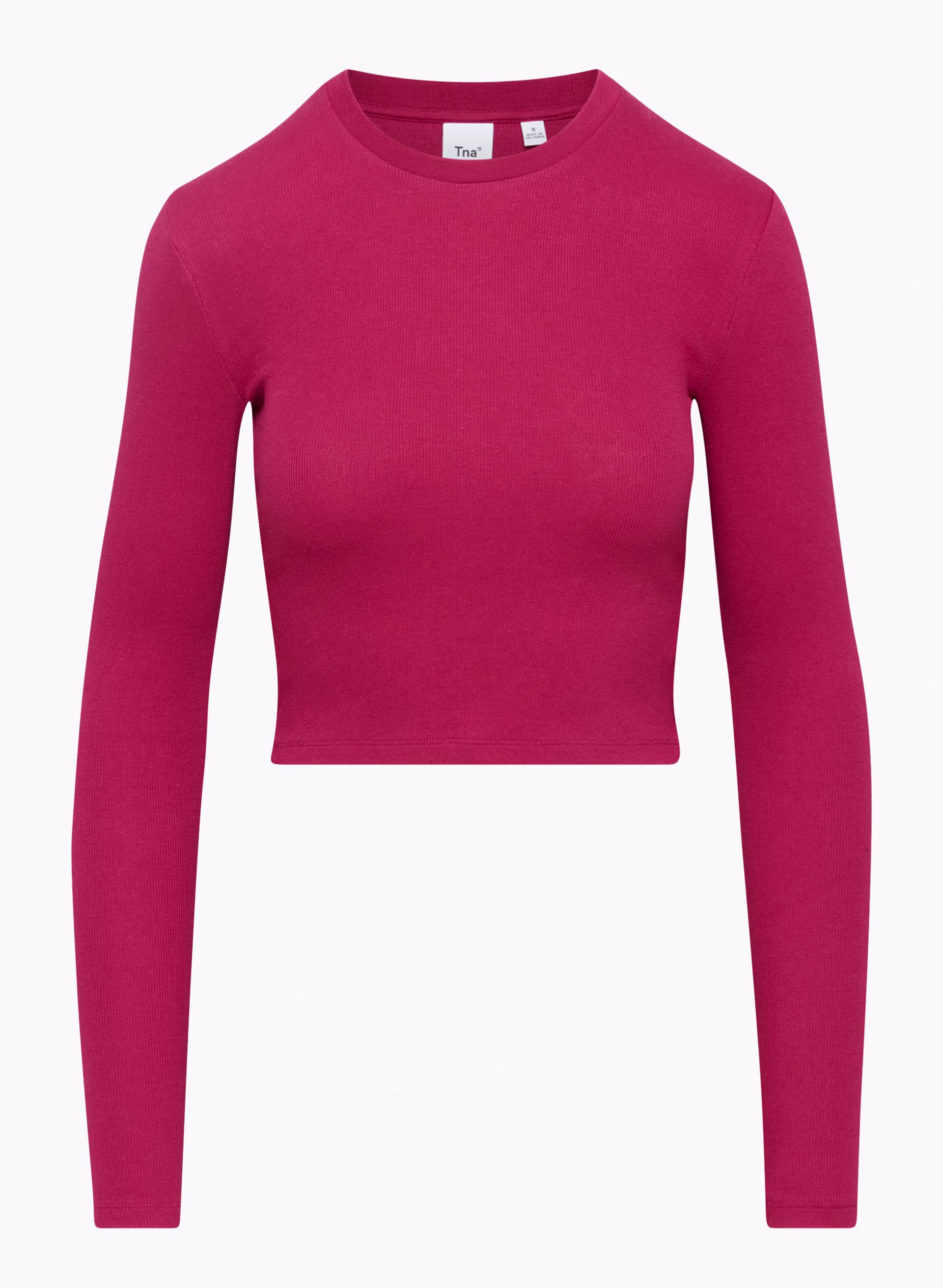 HomeStretch™ Rib Crew Waist Longsleeve