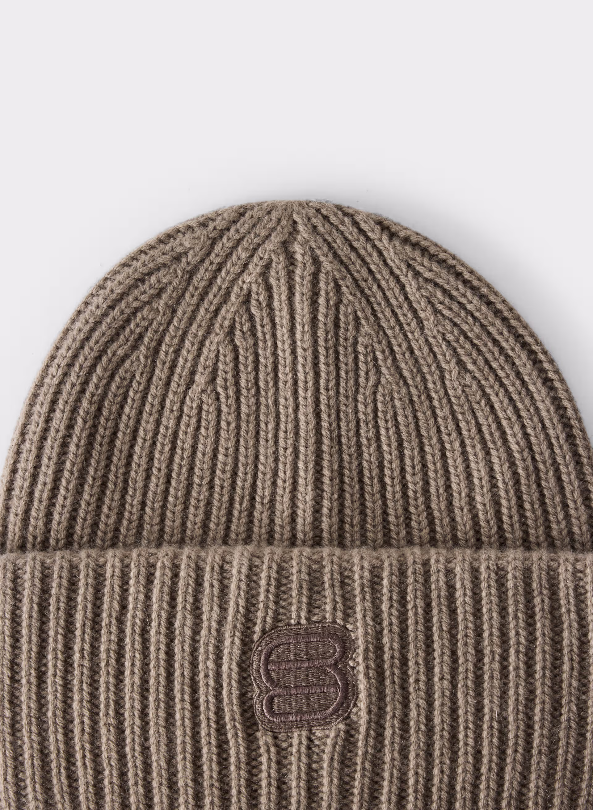 THE SUPER PUFF™ Rib Tall Cuffed Beanie