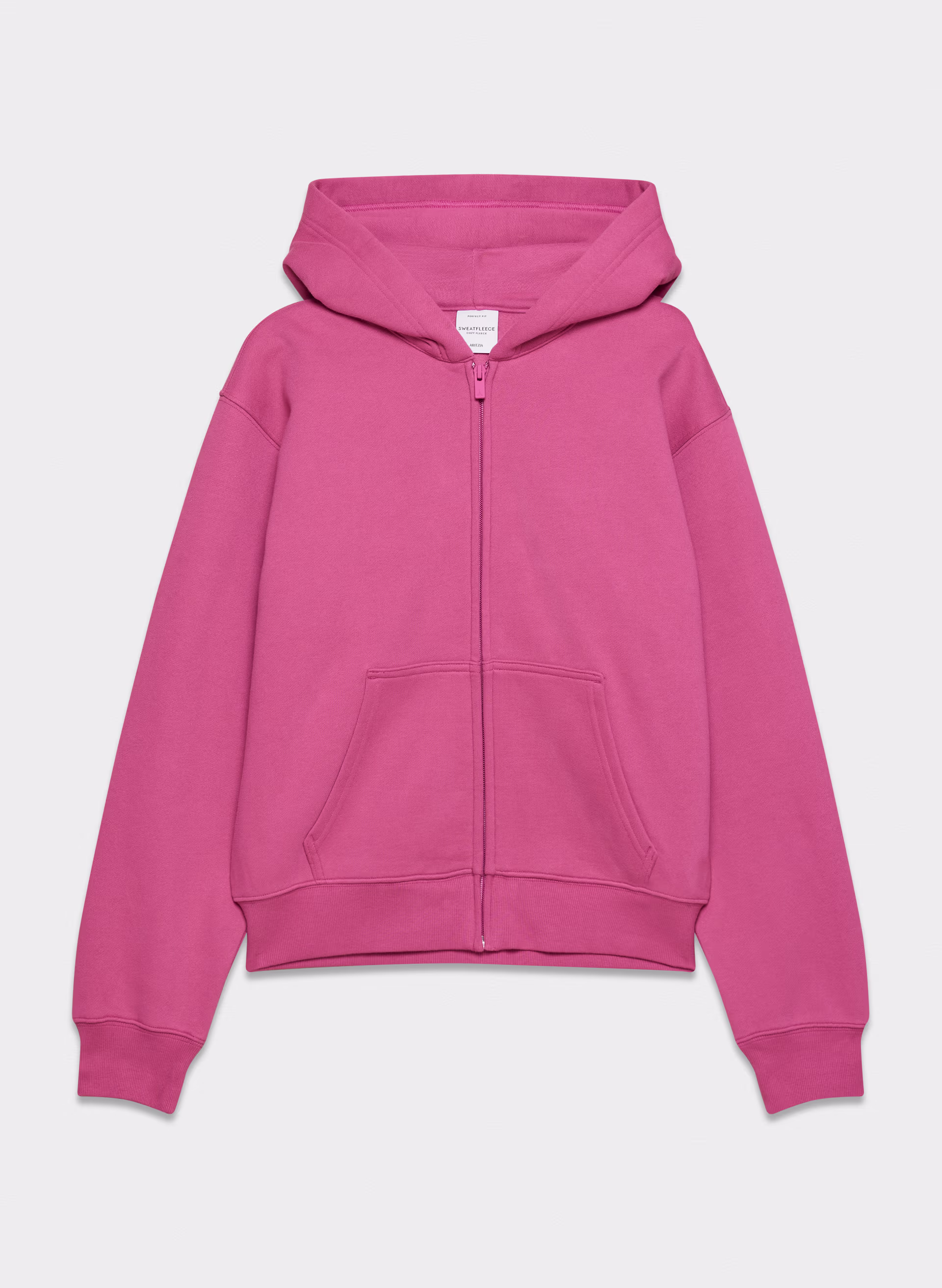 Cozy Sweatfleece Perfect Zip Hoodie
