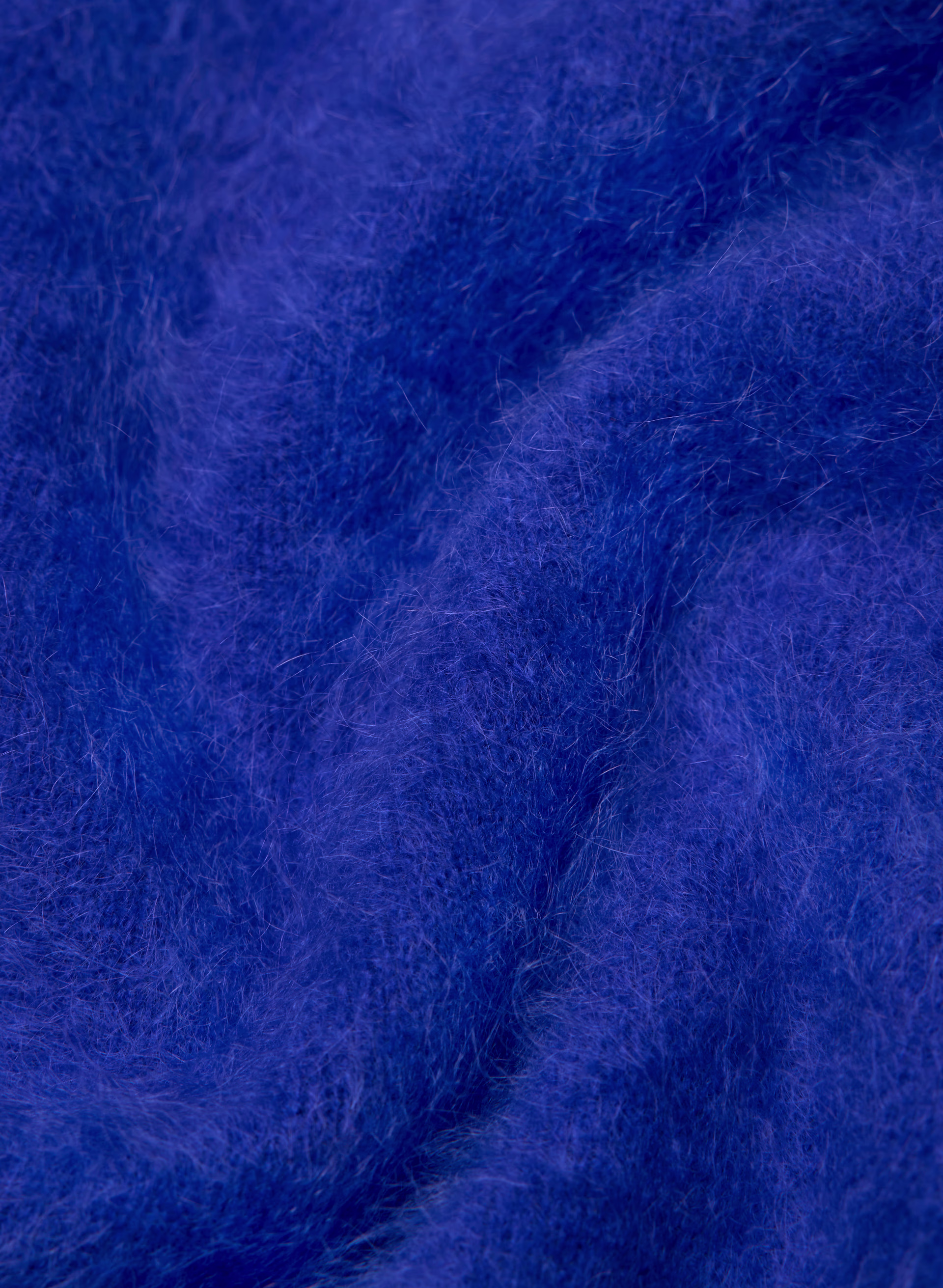 Brushed Cashmere Relaxed Crew Sweater