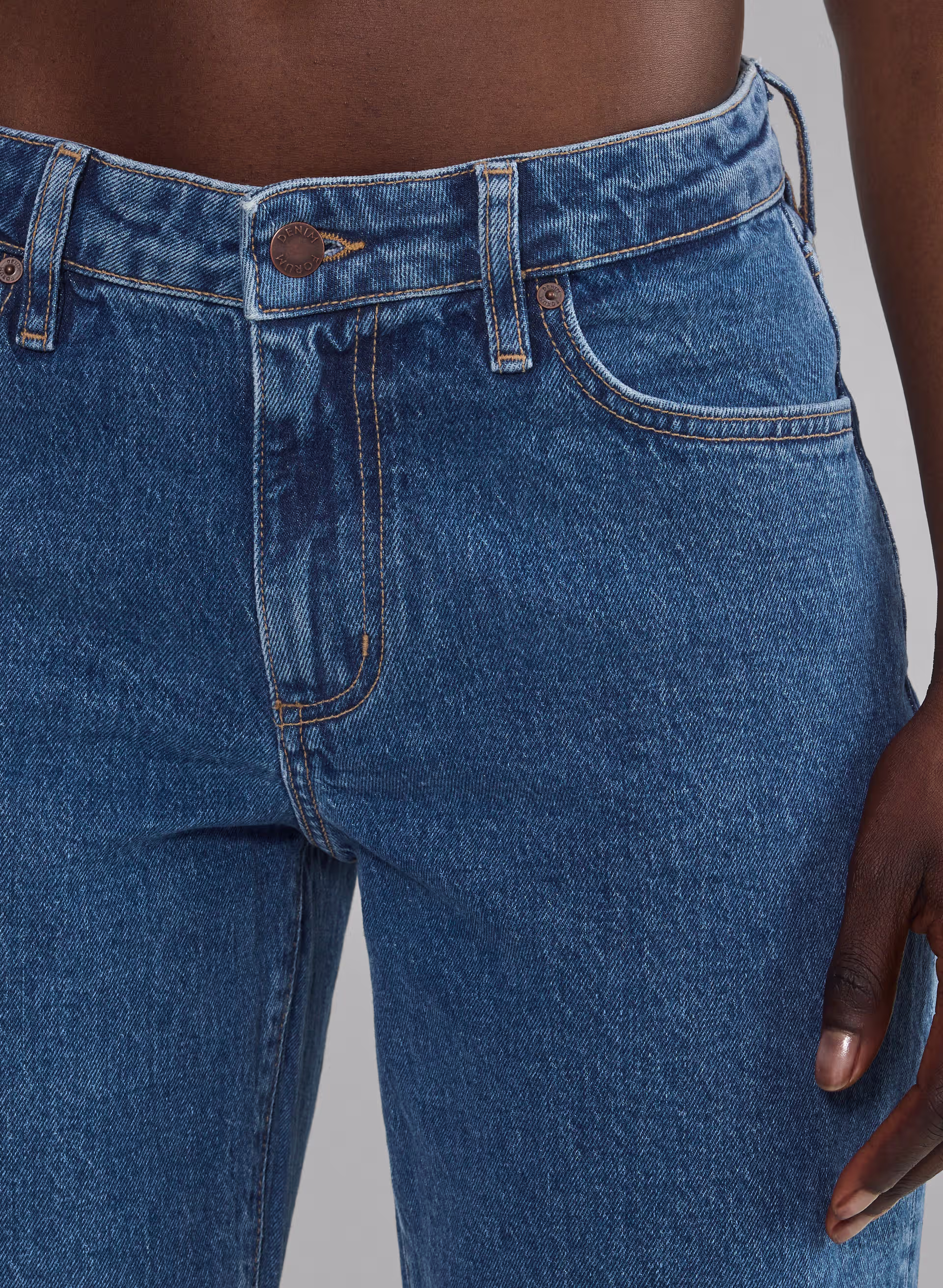 Salma Curve-fit Super Lo-rise Baggy Jean