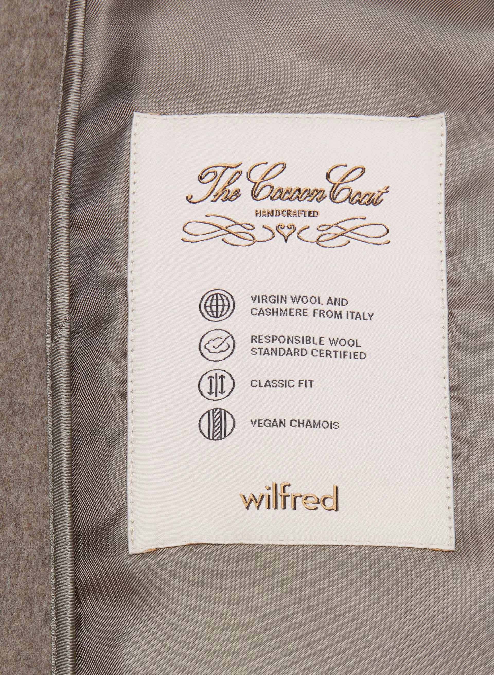 The Cocoon Long Coat - Wool Cashmere