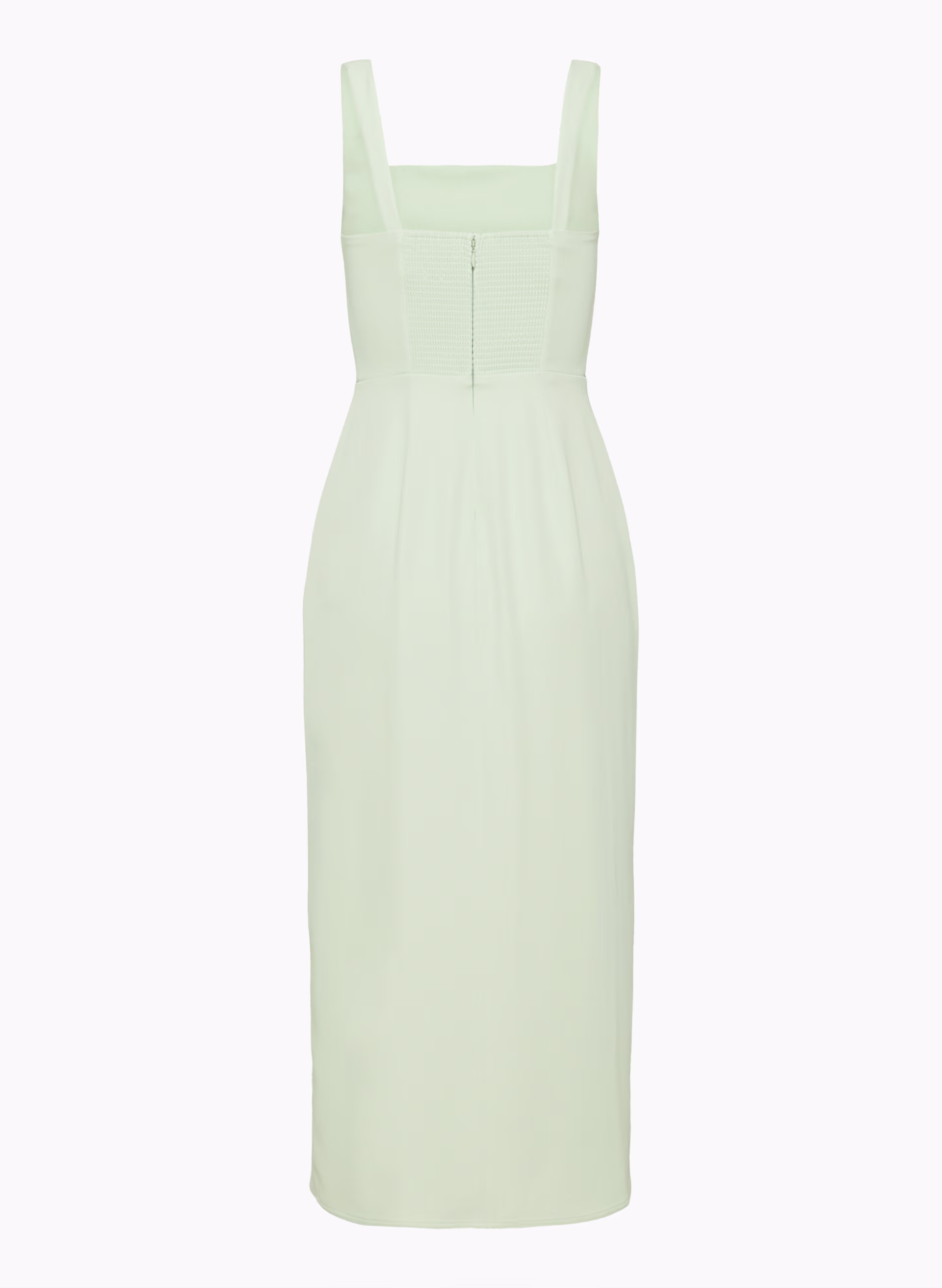 90s Slit Satin Midi Dress