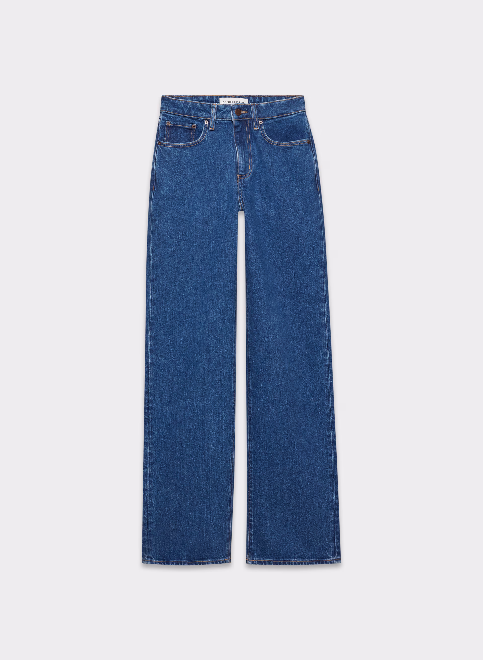 Denim Forum Remy Curve-fit Hi-rise Wide Jean