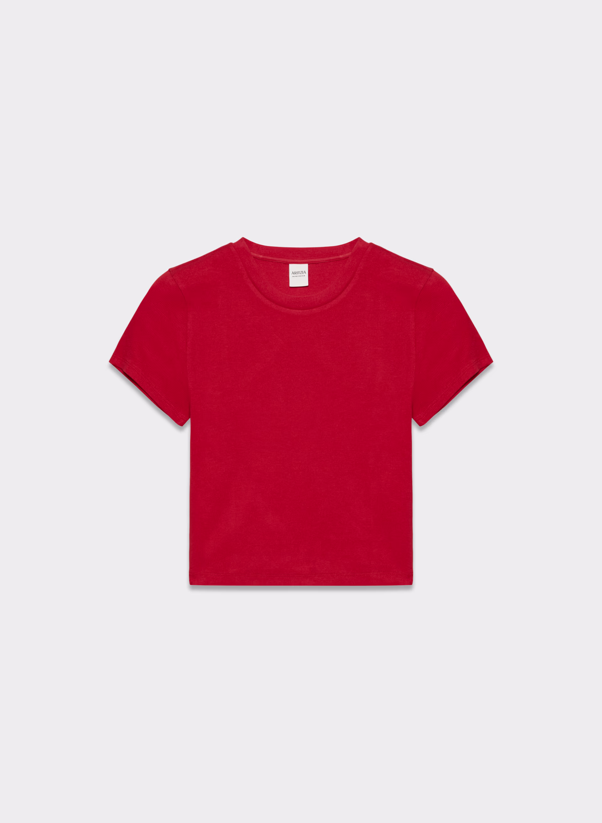 HomeStretch™ Rib Crew Waist T-Shirt