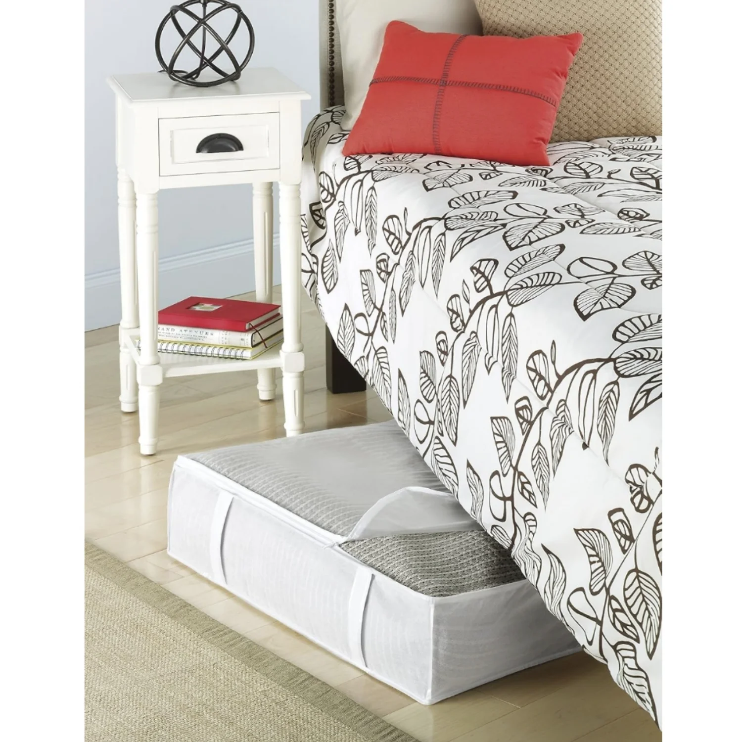 Zippered Underbed Bag, One Color, One Size