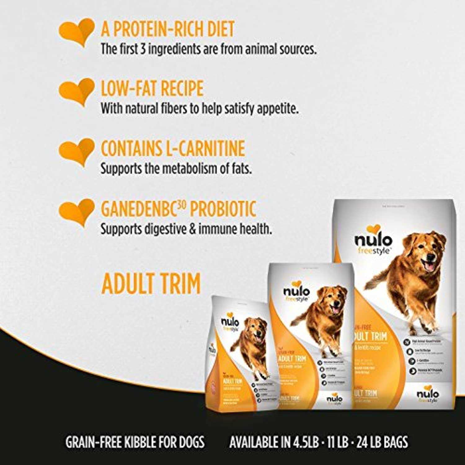Nulo Freestyle Grain Free Adult Trim Cod & Lentils Recipe Dry Dog Food - Pet Supplies online store