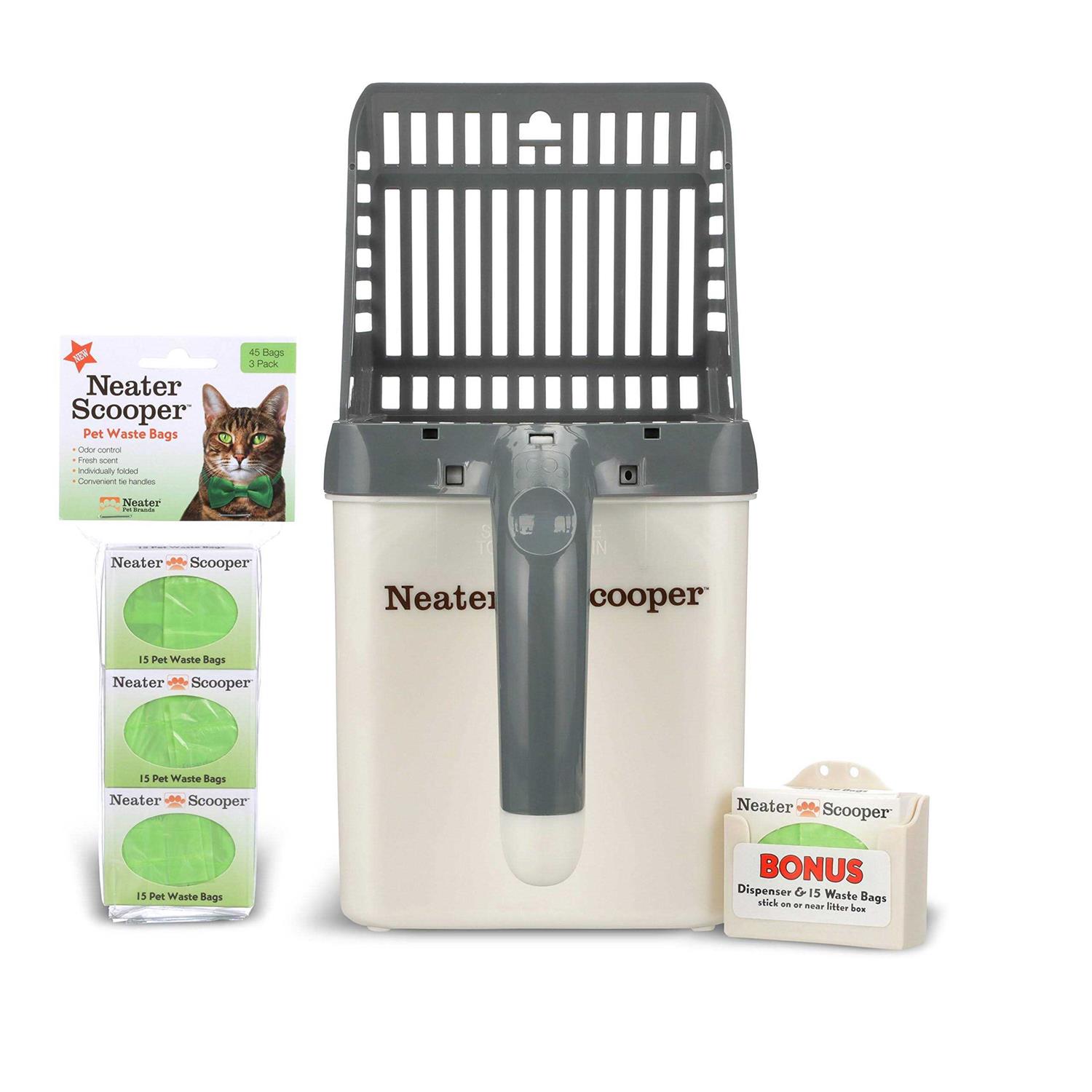 Neater Pet Brands Neater Scooper Cat Litter Sifter Includes Refill Bags - Pet Supplies online store