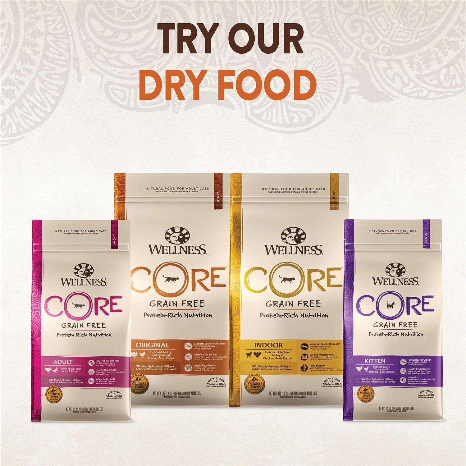 Wellness Core 95% Cat Food - Pet Supplies online store