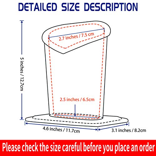 2 Pcs a Set, Plush Lined Eyeglasses Holder Stand Case Protective Glasses Case for Desks