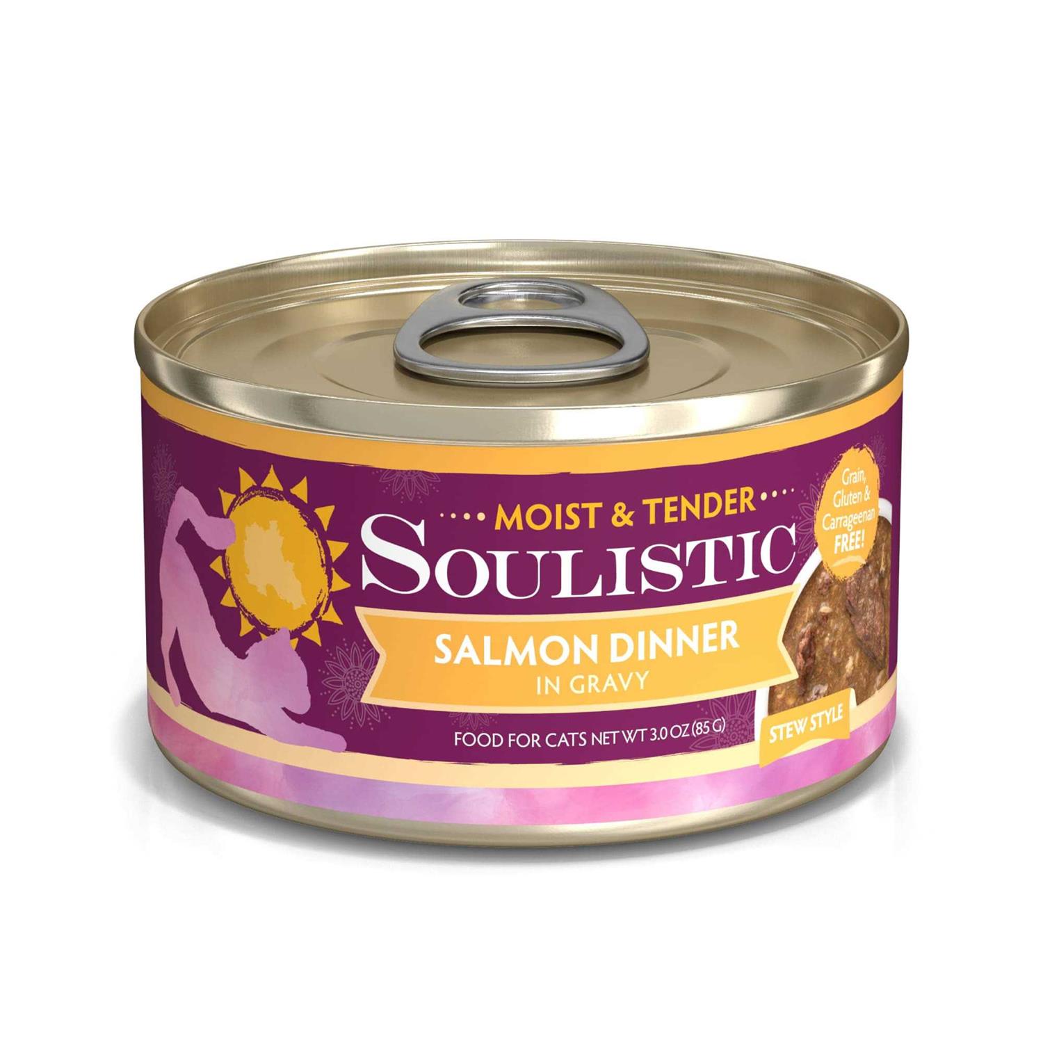 Soulistic Moist & Tender Dinner in Gravy Wet Cat Food - Pet Supplies online store
