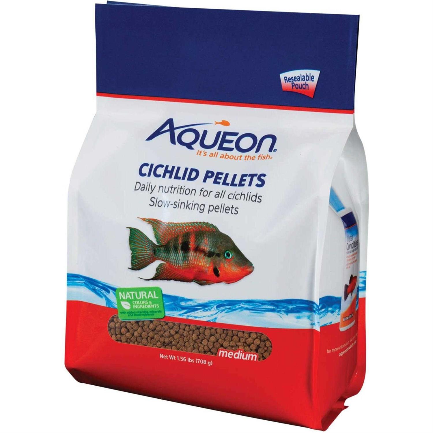 Aqueon Cichlid Food Pellets - Pet Supplies online store