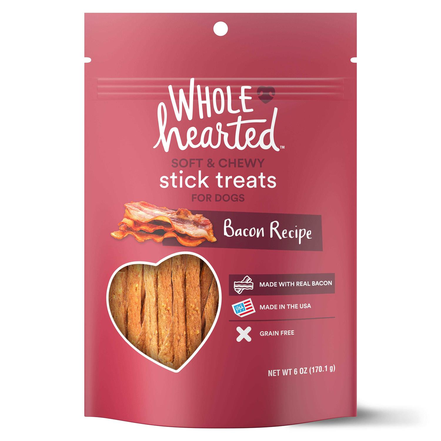 WholeHearted Grain Free Soft and Chewy Dog Stick Treats - Pet Supplies online store
