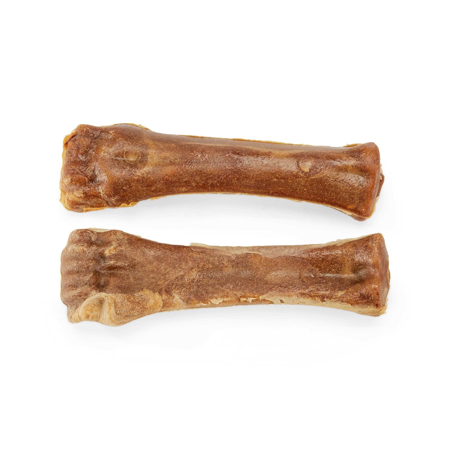 Nylabone Healthy Edibles All-Natural Long Lasting Bacon Dog Chew Treats, Souper, 8-inch, 2 count - Pet Supplies online store