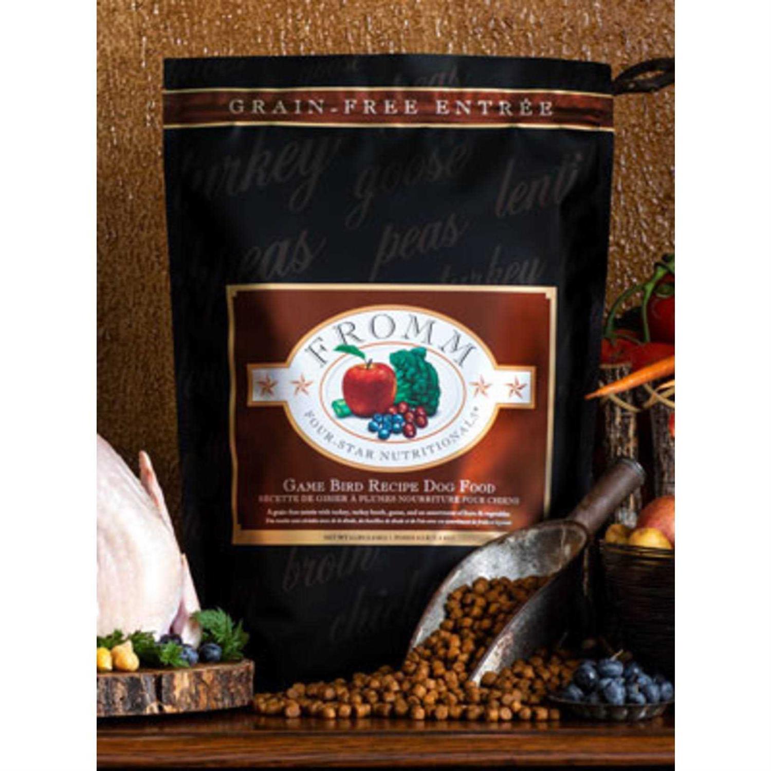 Fromm Four Star Dry Dog Food Game Bird Recipe - Pet Supplies online store