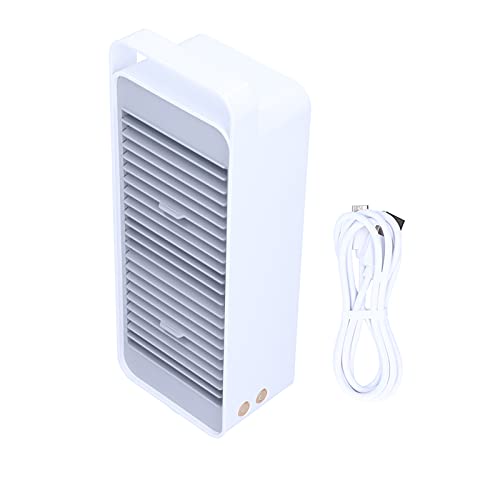 ZJchao Tower Fan, Double Fan Blade Rotating Fan USB Charging Desktop Electric Fan Household Tower Fans Vertical Electric Fan Standing Fan Fan for Office Home Dormitory